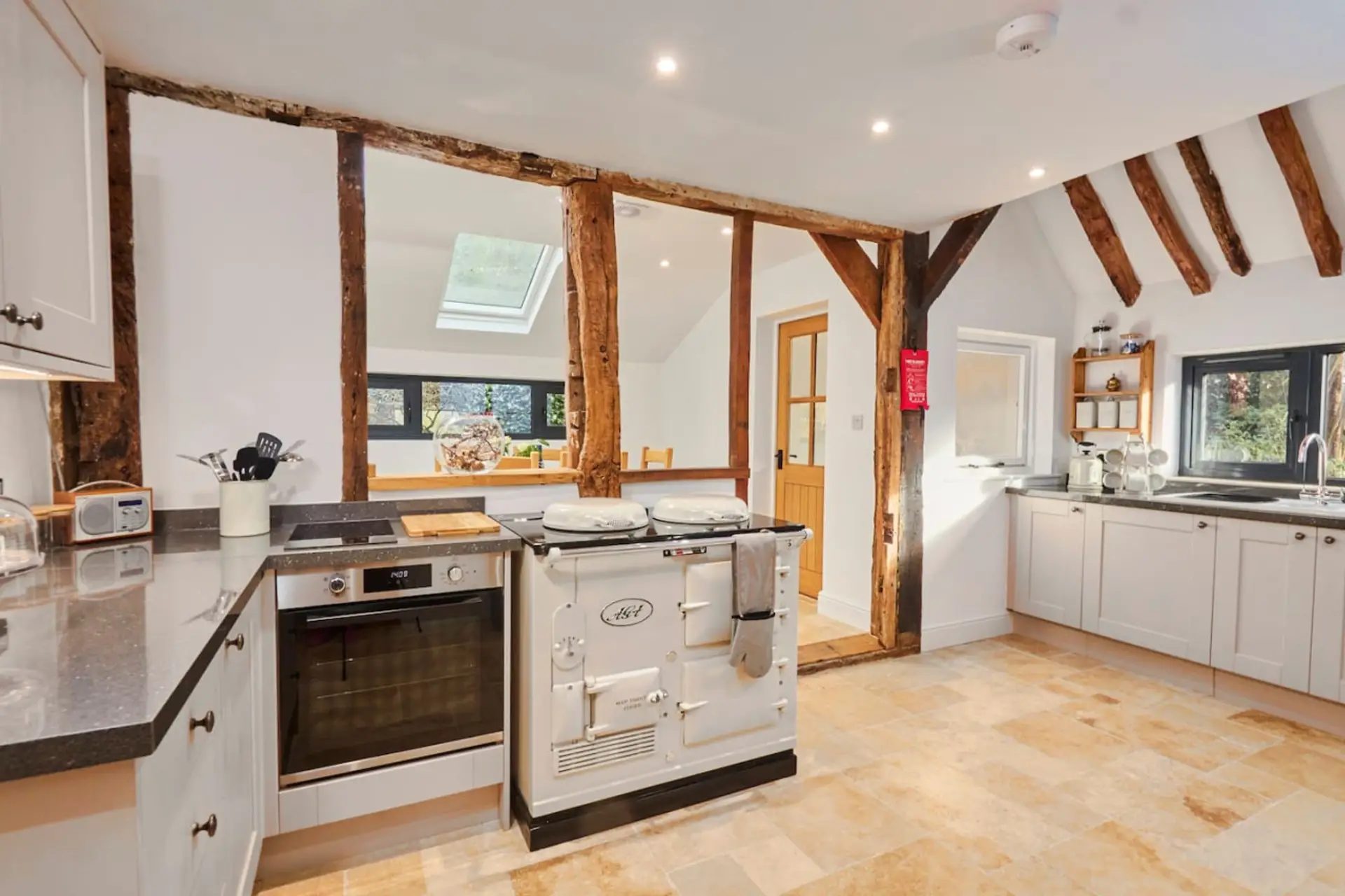 Cosy kitchen with period features