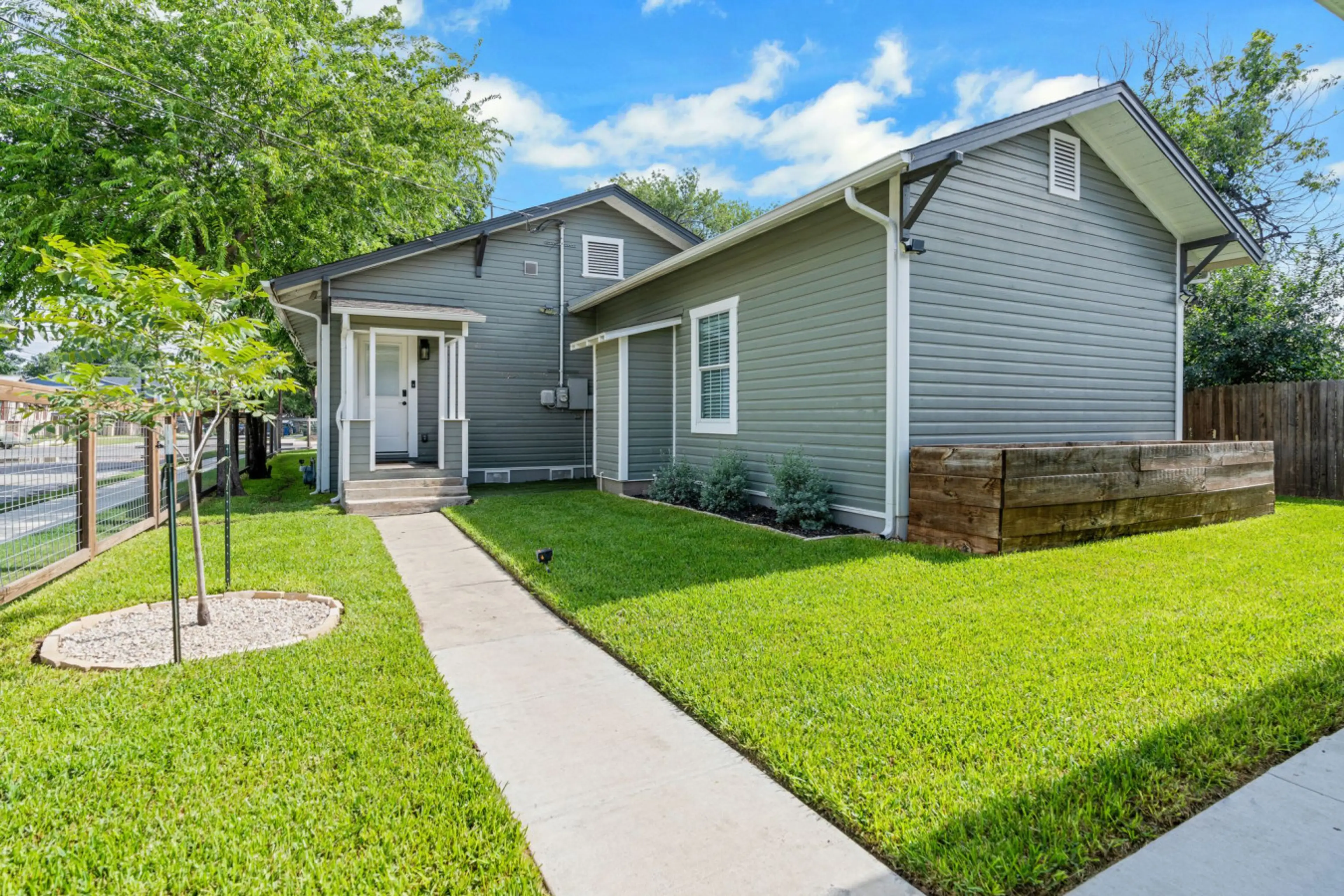 Backyard / Guest Entrance
