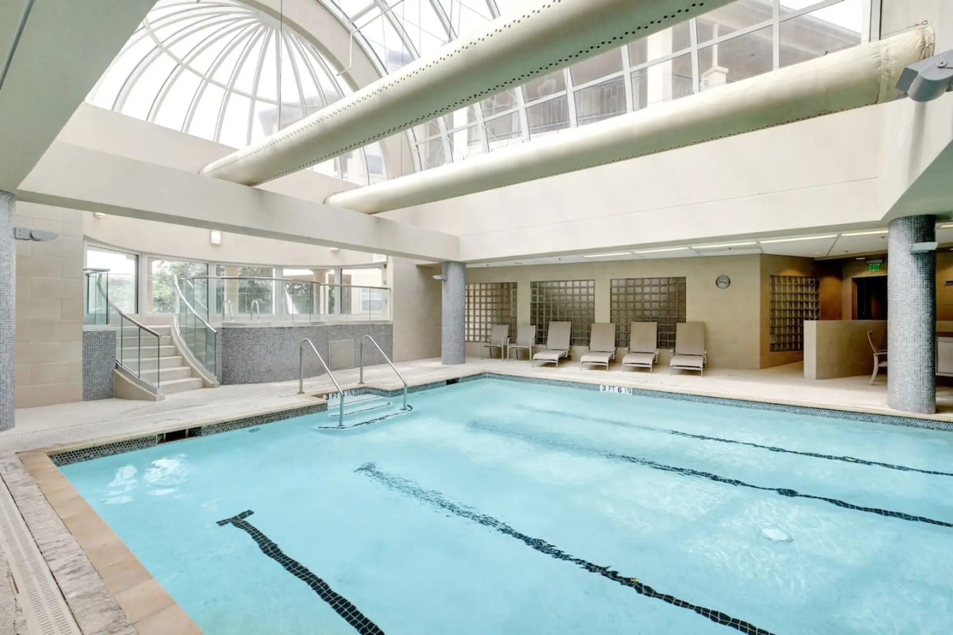 Year-round swimming in the indoor pool at this Lago Vista resort condo.