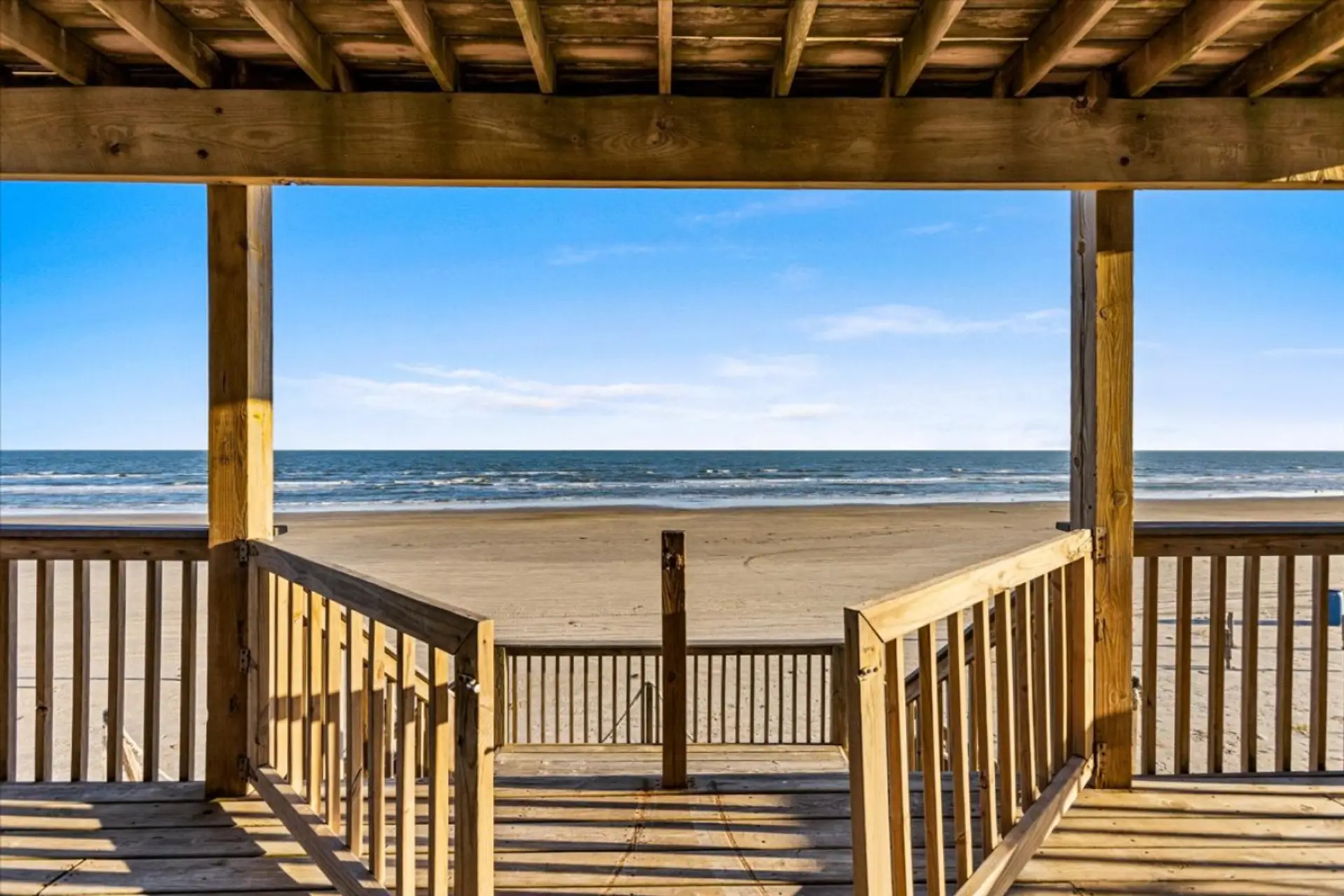 Step From Your Deck Onto The Sand – True Galveston Beachfront Living