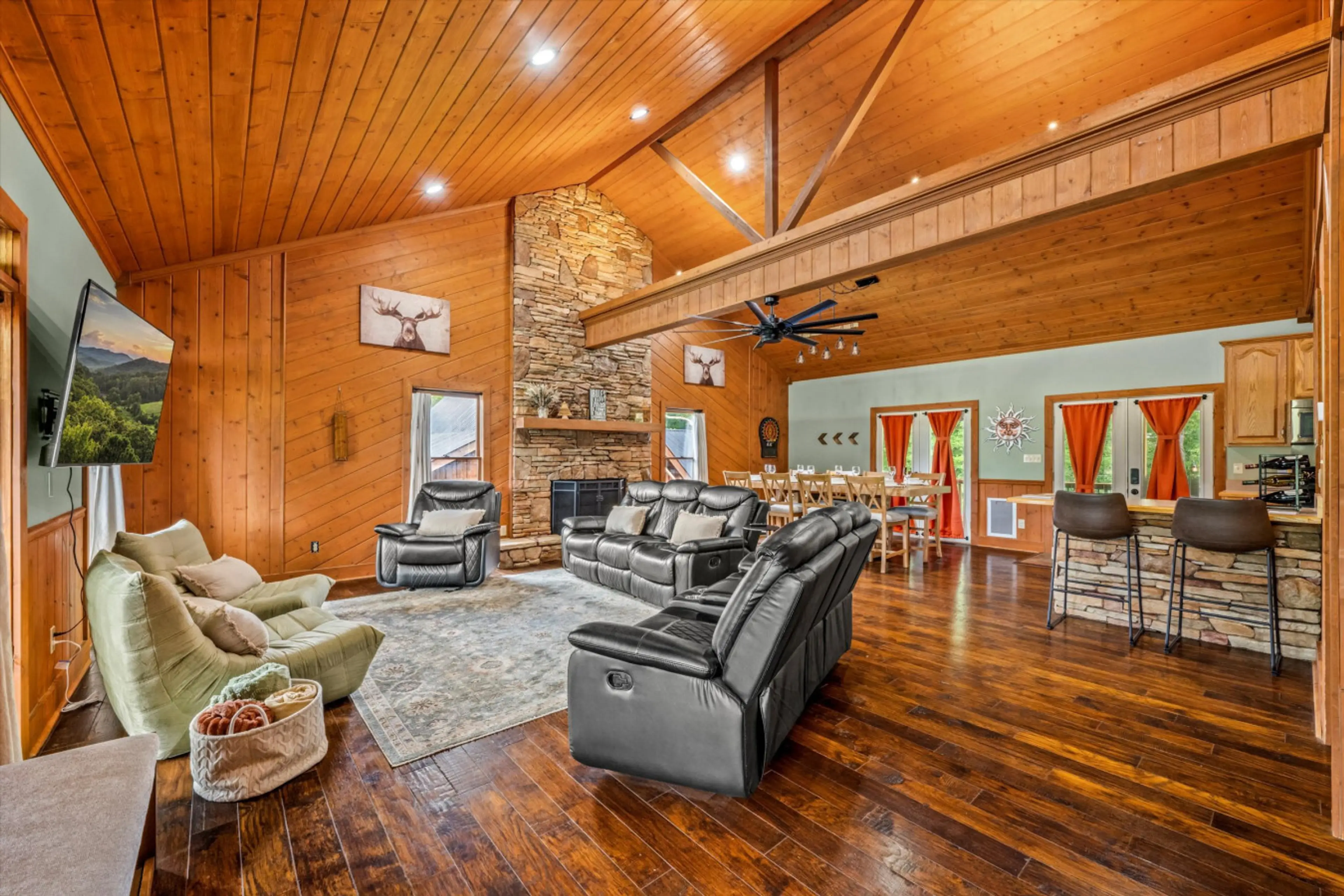 Feel the warmth when you walk in the door