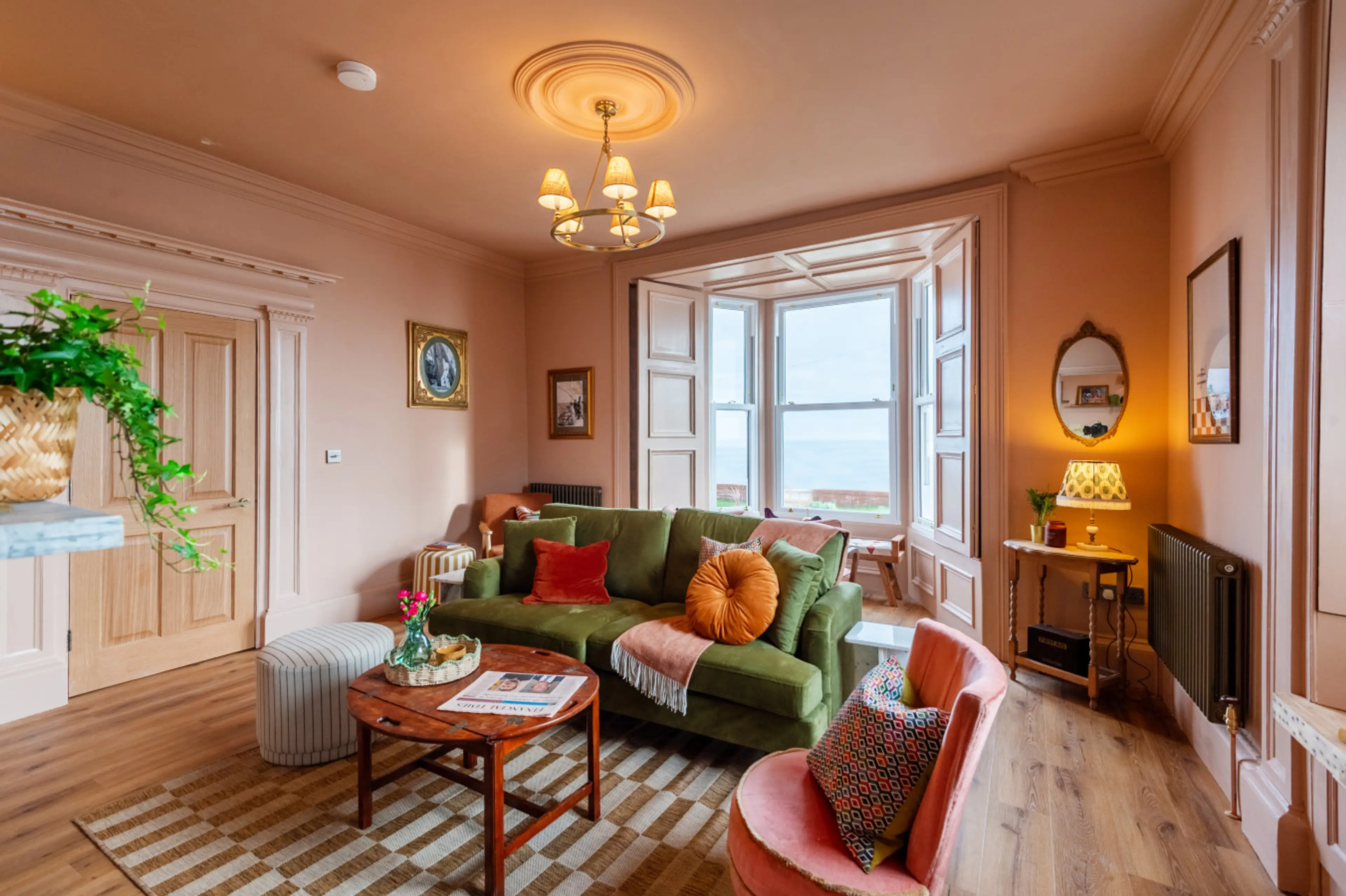 A bright, airy space perfect for informal networking or relaxed team gatherings.