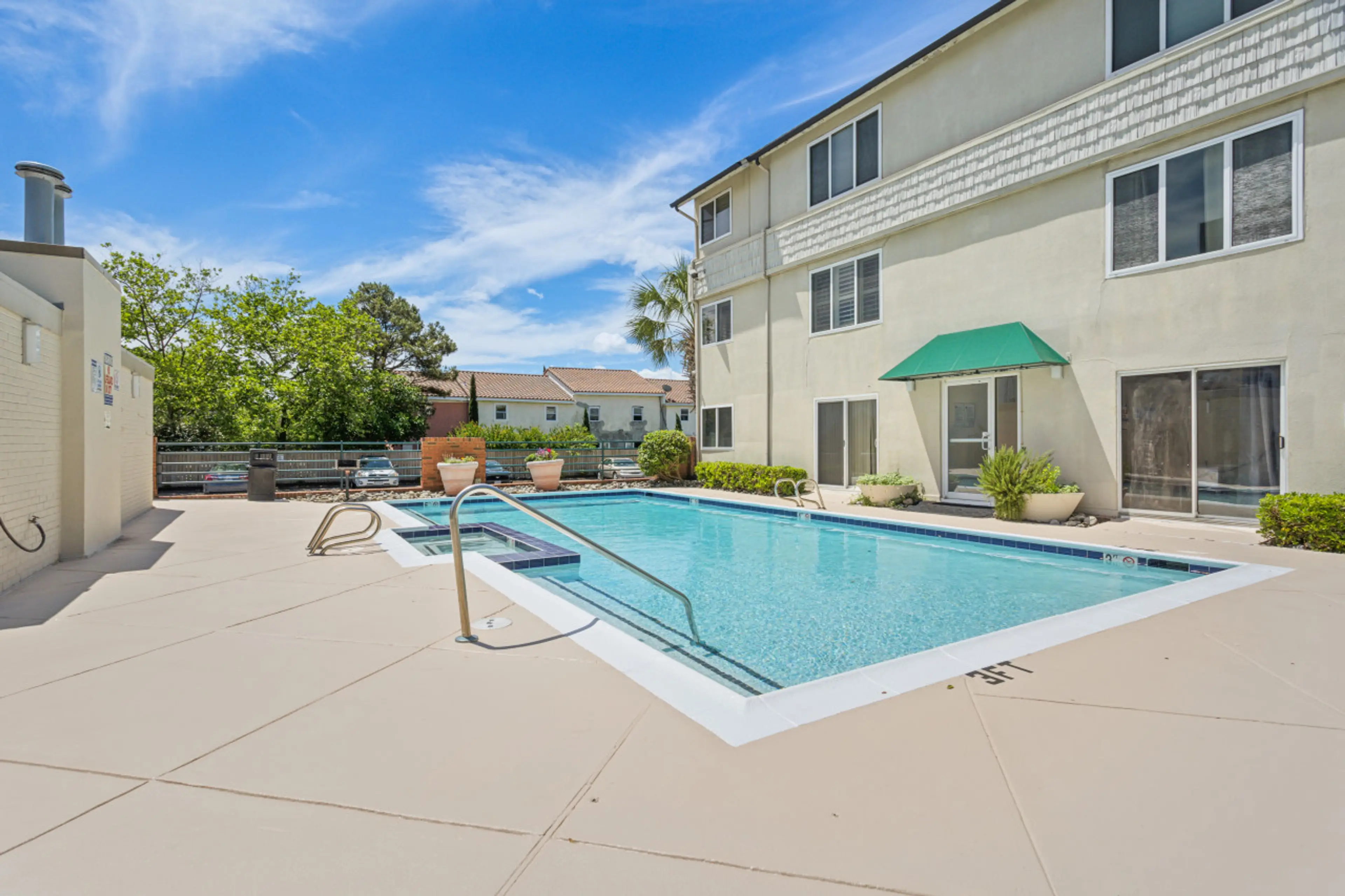 Take a splash in the private community pool!