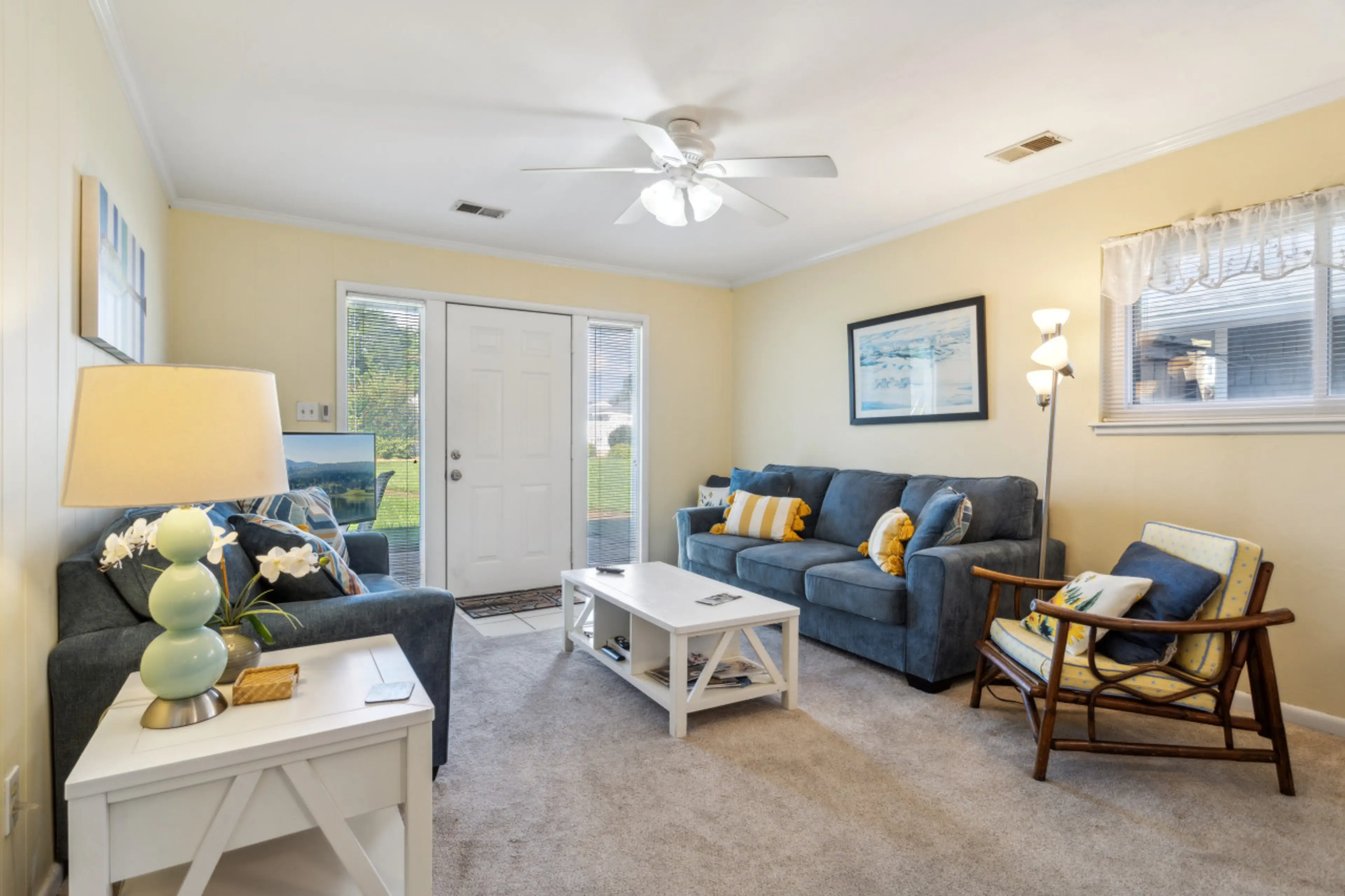 Stay connected with your family in this living space, no matter what you are doing.