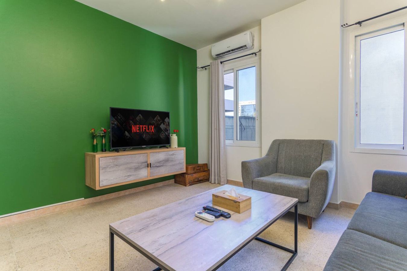 Capri Breeze, 2BR apartment in Mar Mikhael, Beirut, operated by Cheez Hospitality