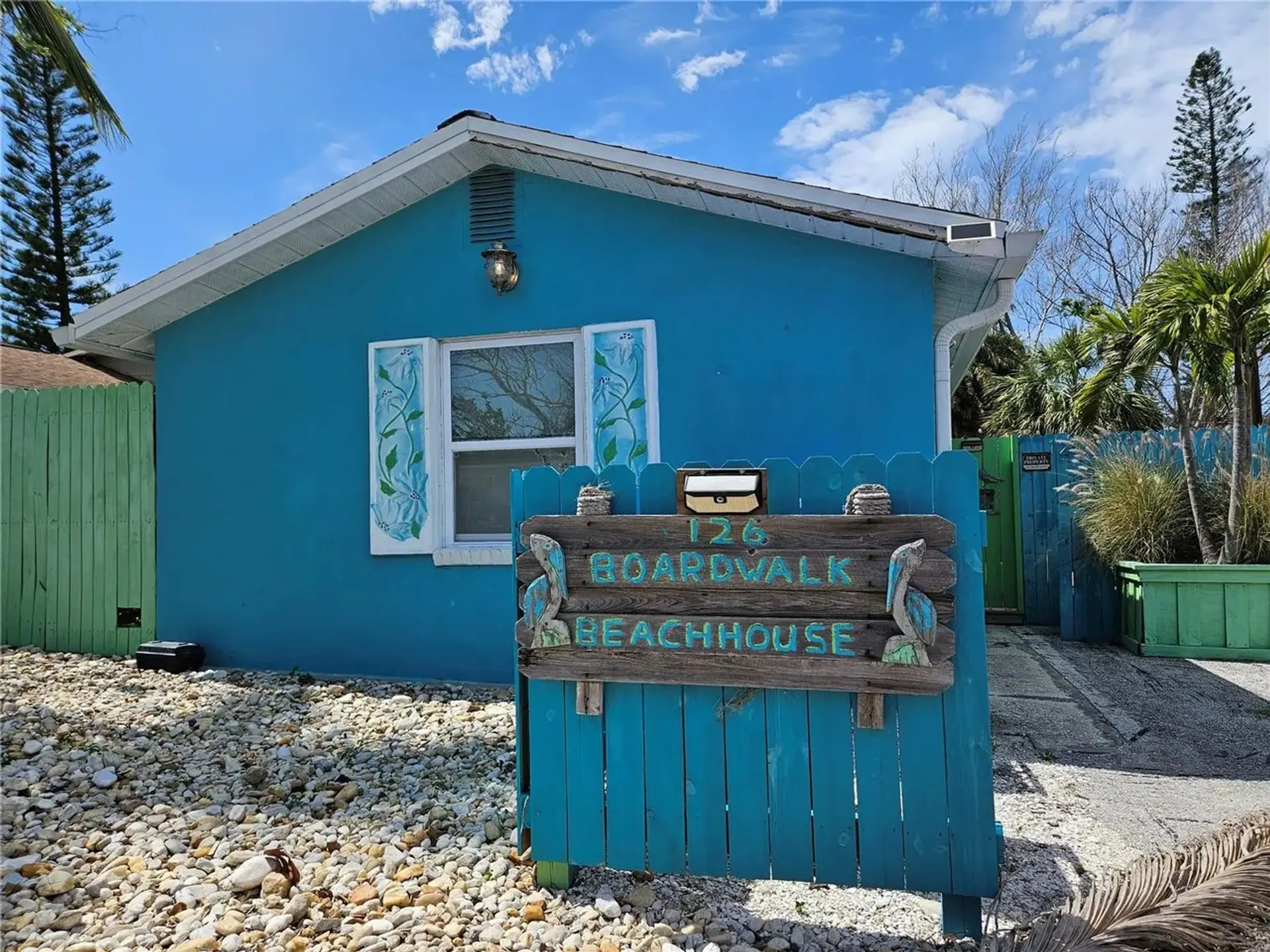 Entrance to Property