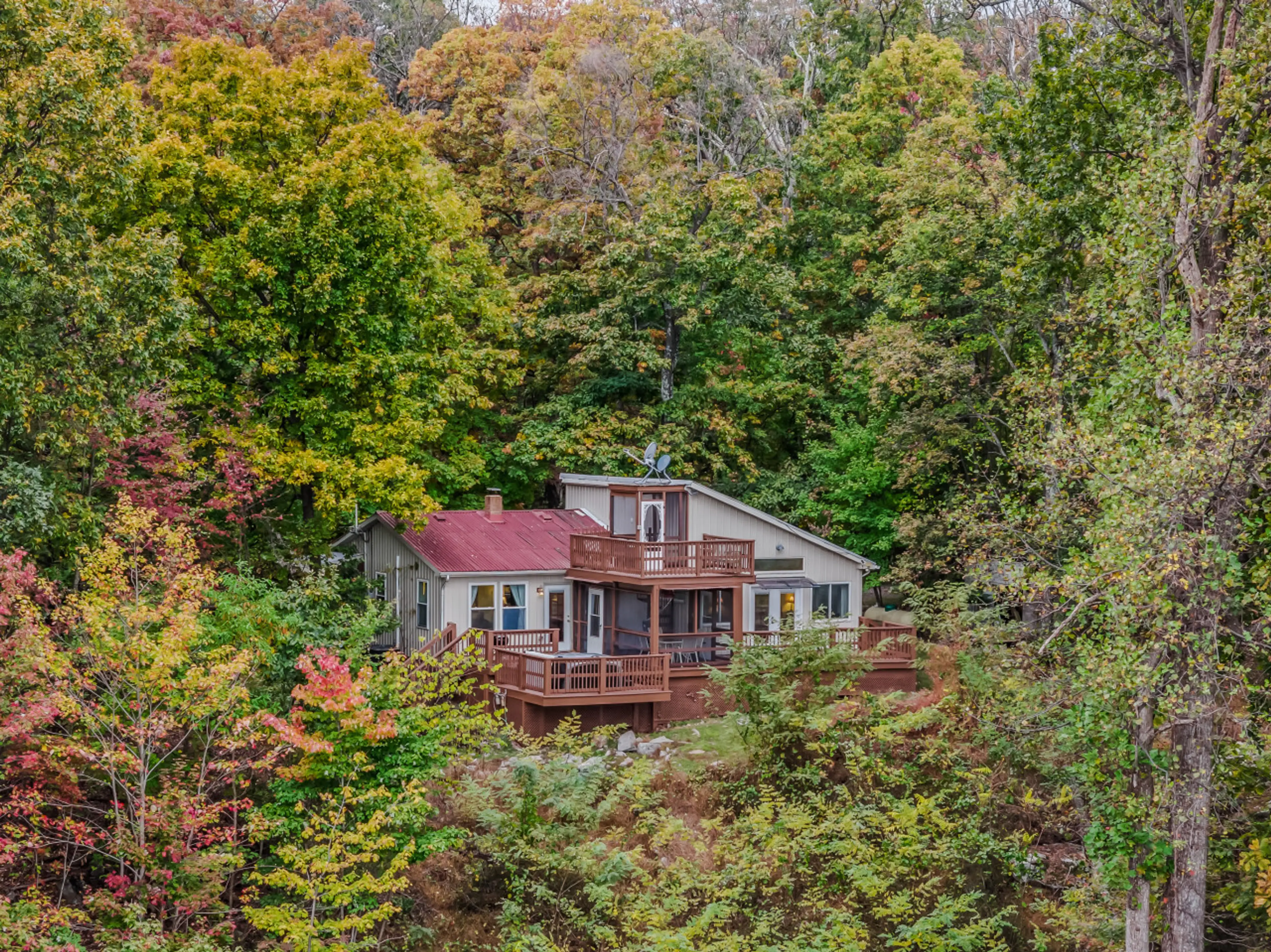 Relax on the deck and soak in the sounds of nature!