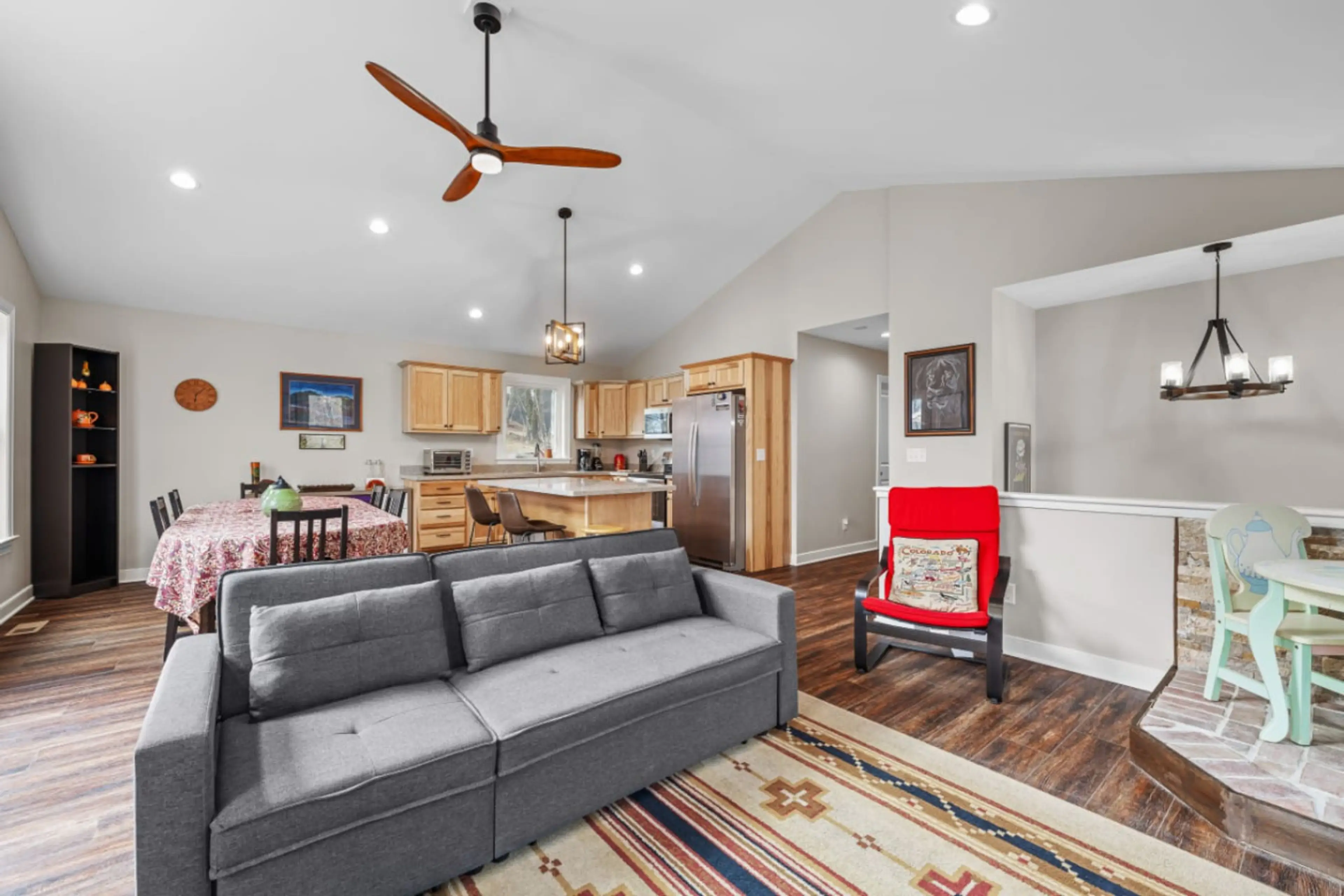 Open floor plan