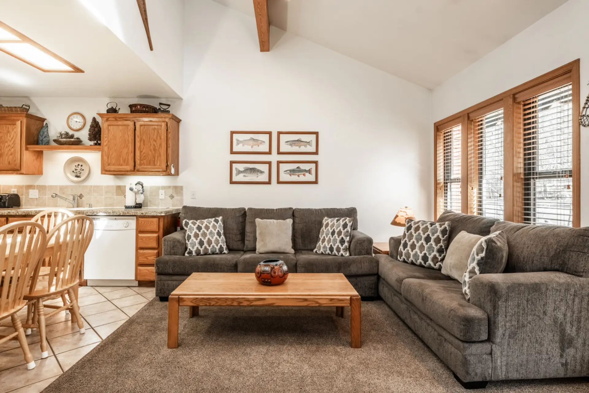 Living Room with Queen Sofa Sleeper