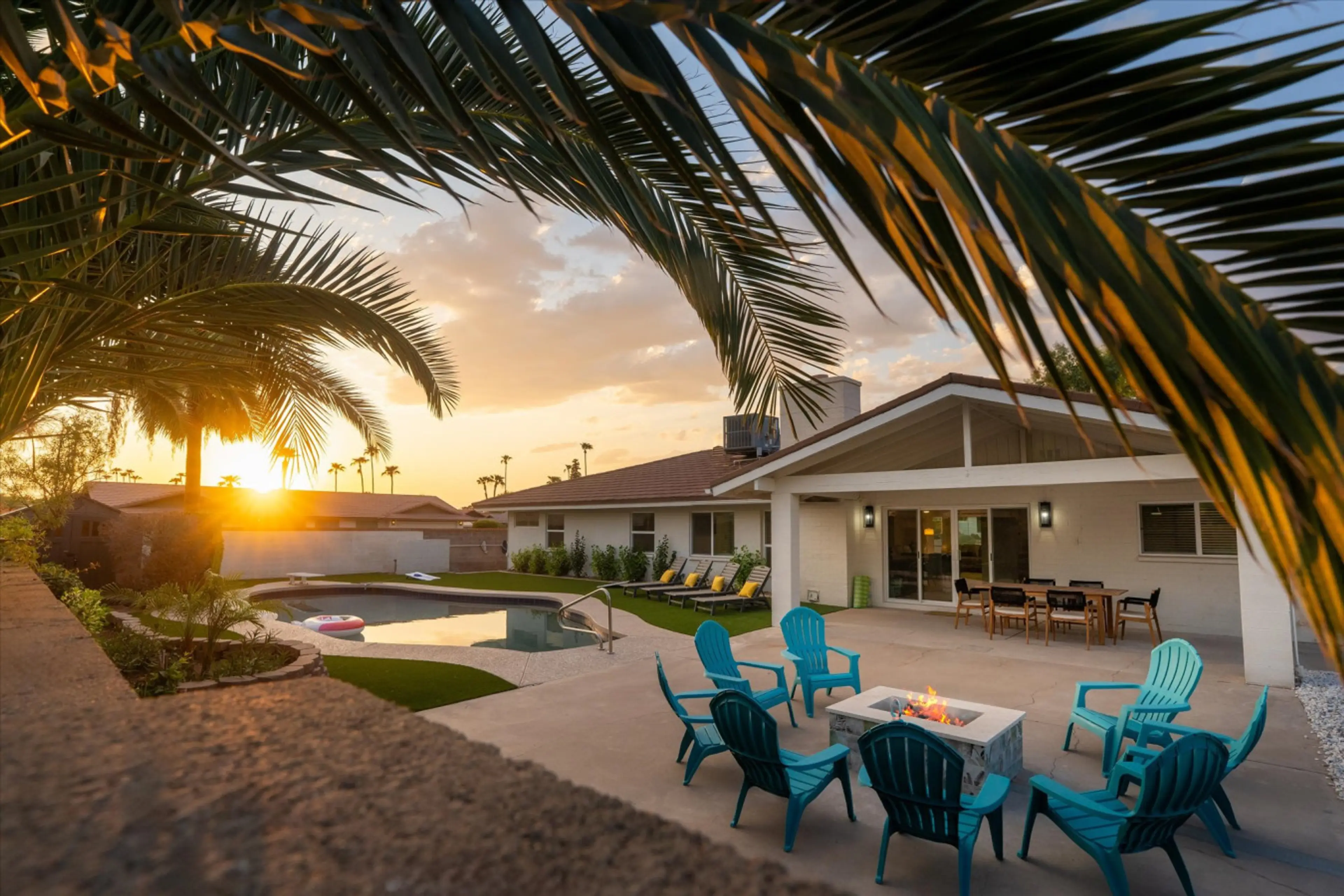 Private Back Yard Oasis