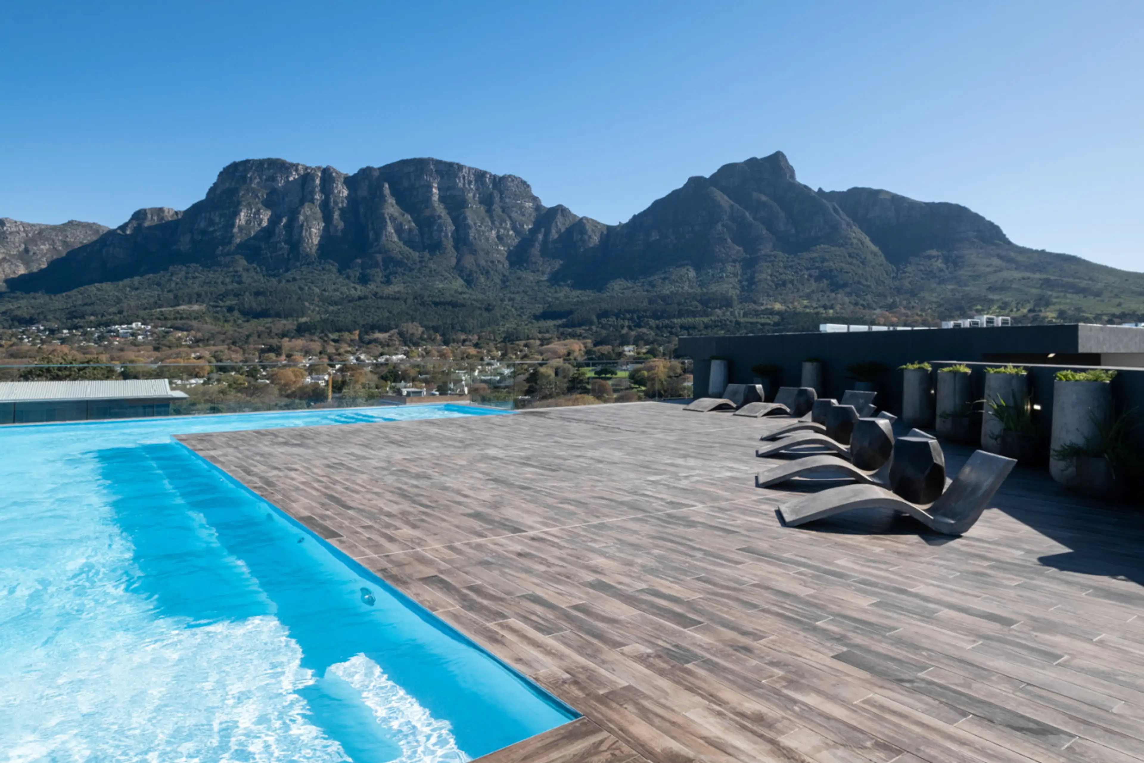 Rooftop Pool for penthouse guests only