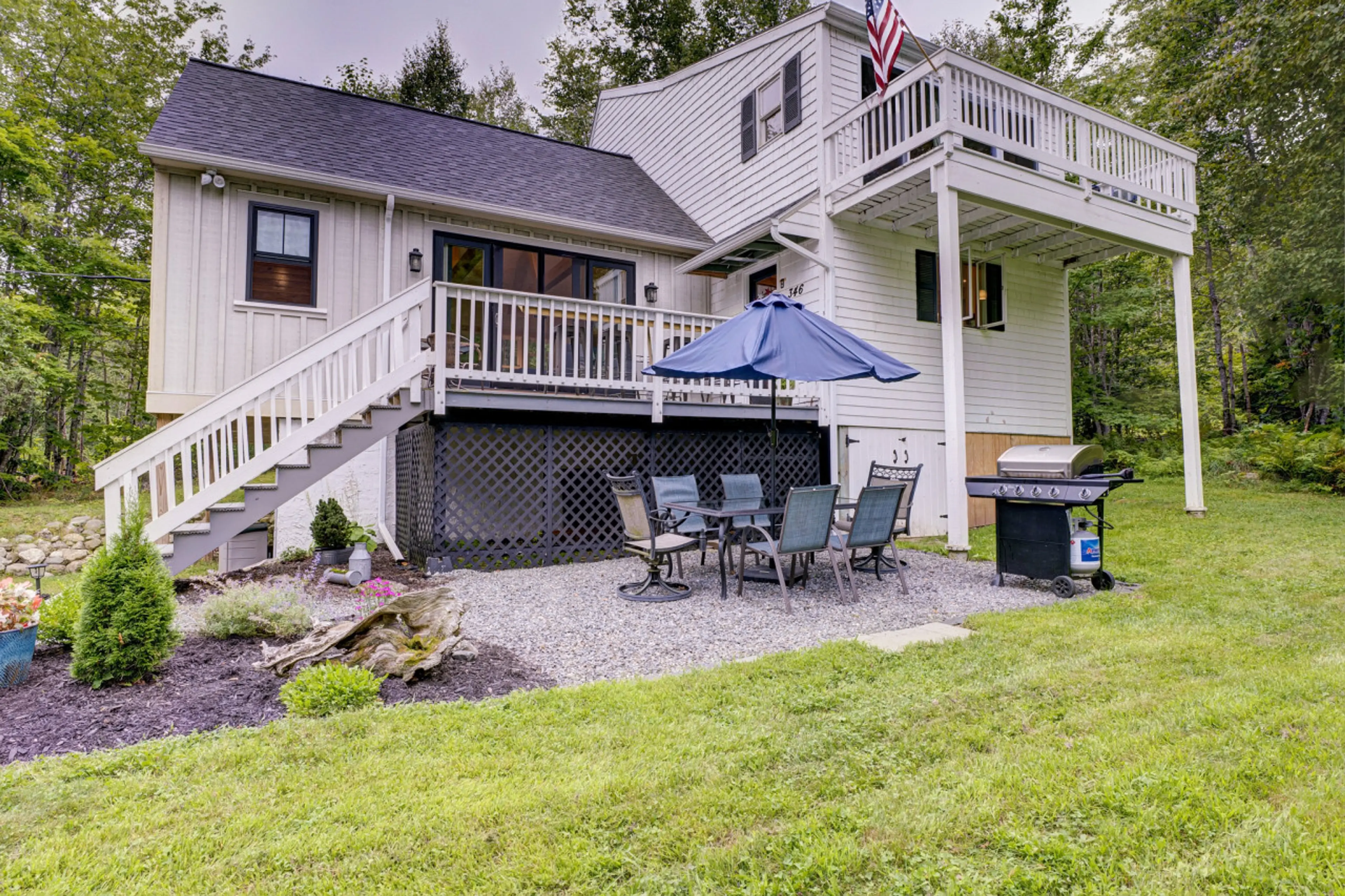 A little slice of heaven on Patten Pond.