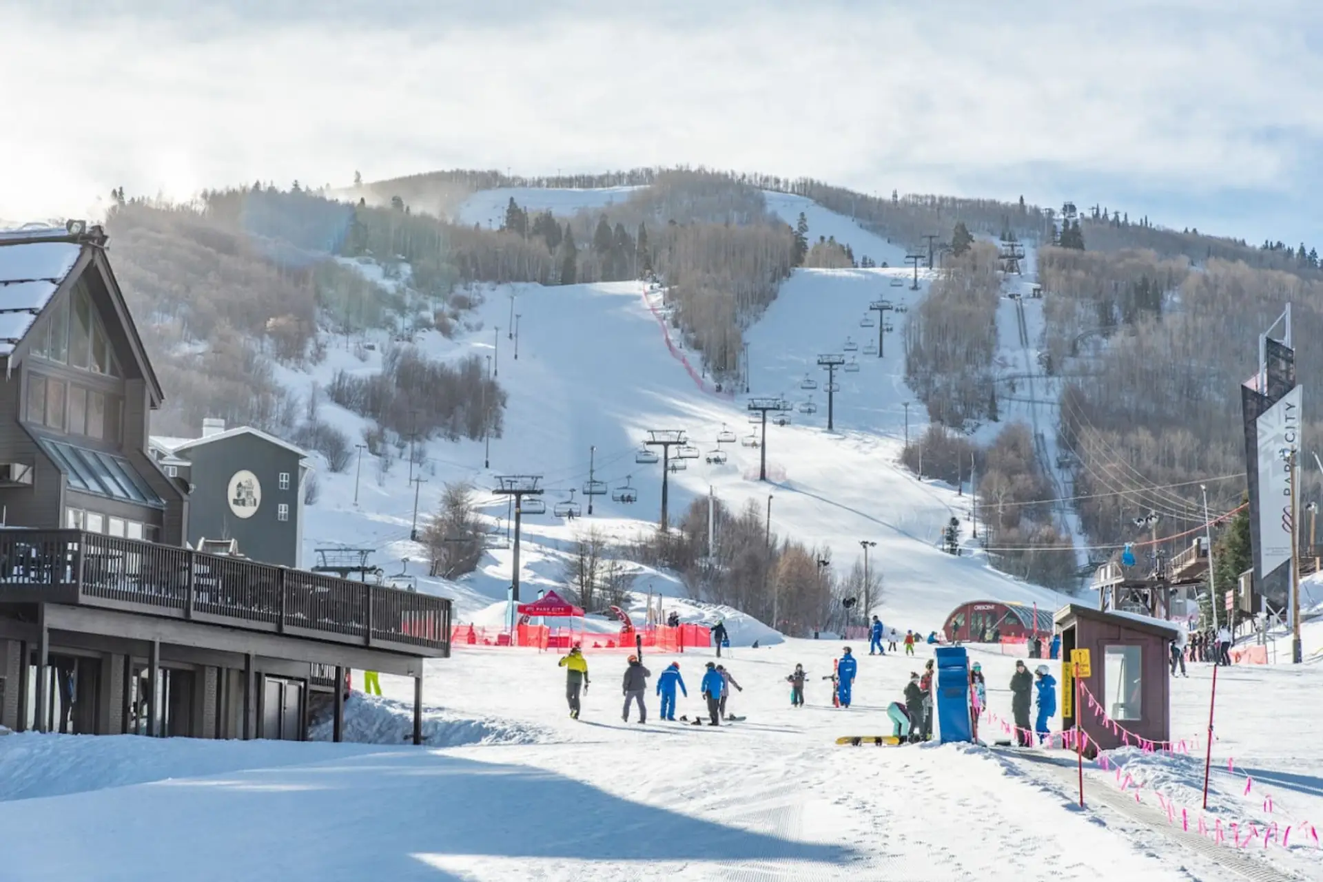 Ski right out the door of the Lodges building.  Ski right to First Time, Three Kings or Eagle Lift.  Spend less time getting around and stay out longer with the amazing location of this condo right in the heart of Park City Mountain Resort