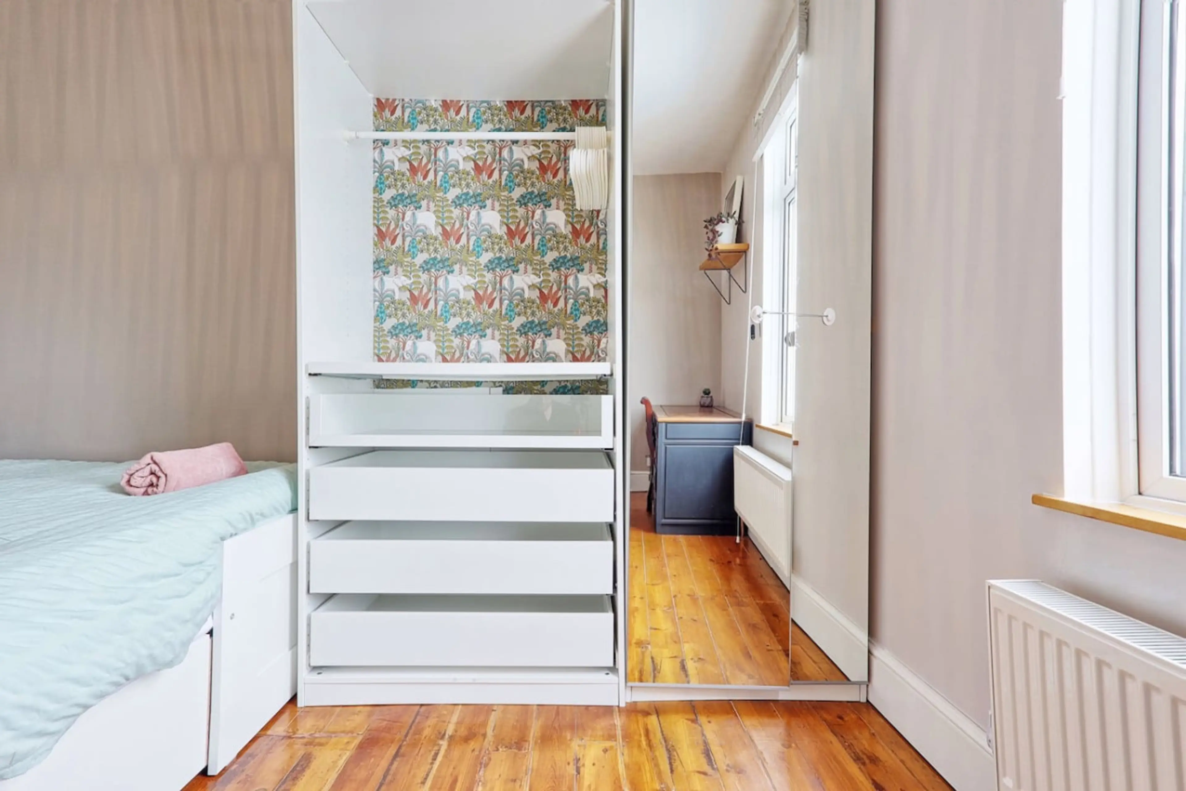 King Size Bed- Bedroom 2
