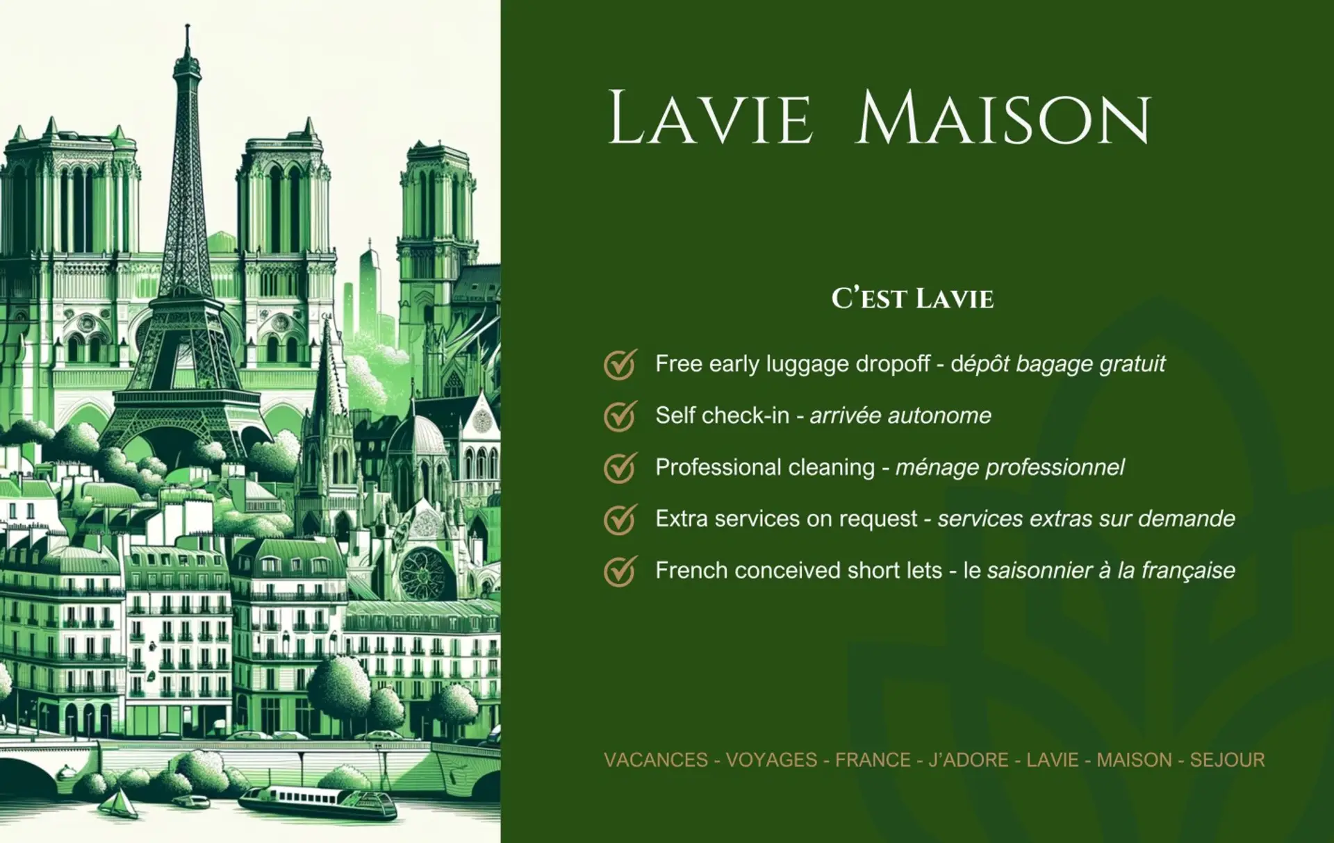 Paris Lavie Maison branding