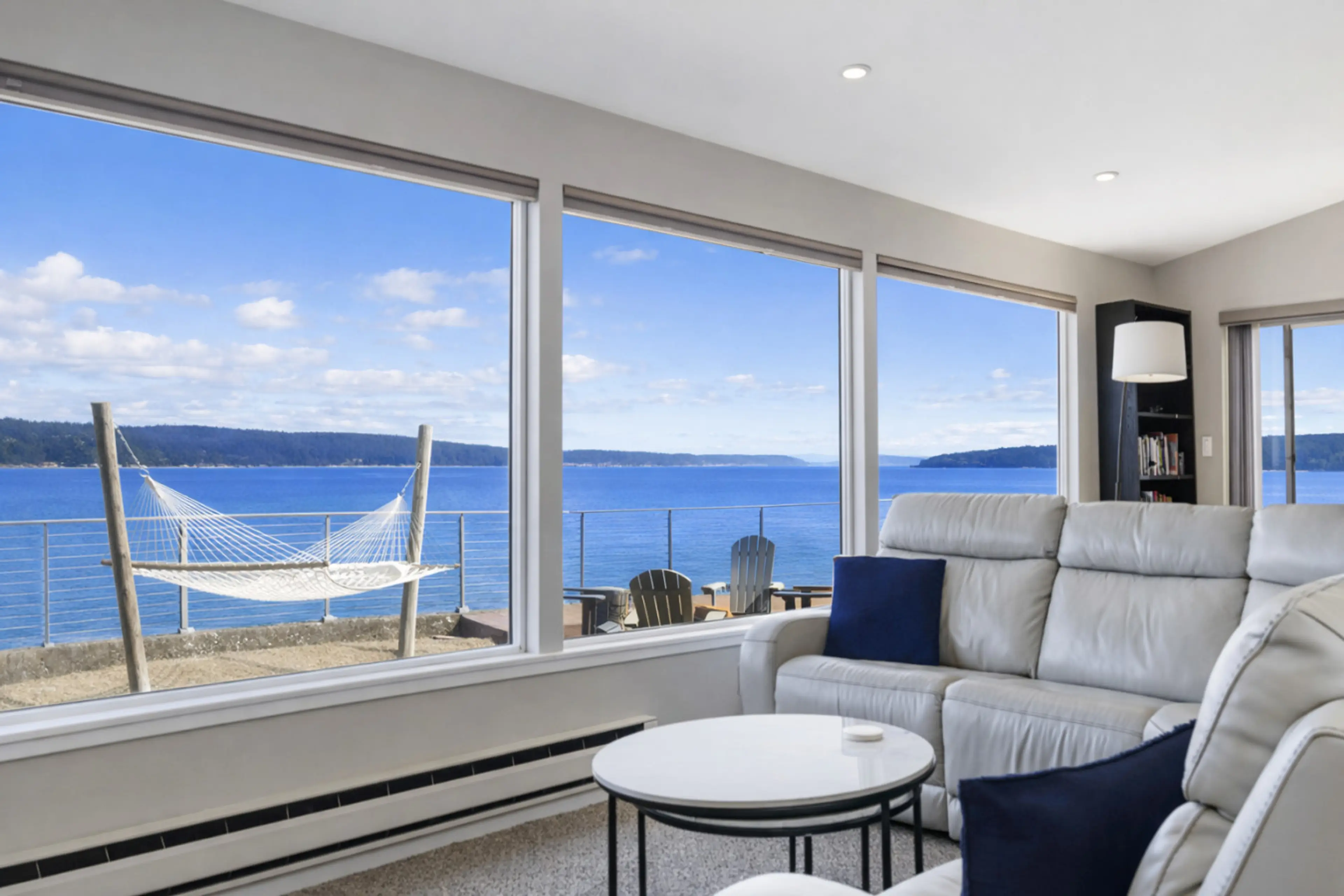 Whale watch from the living room