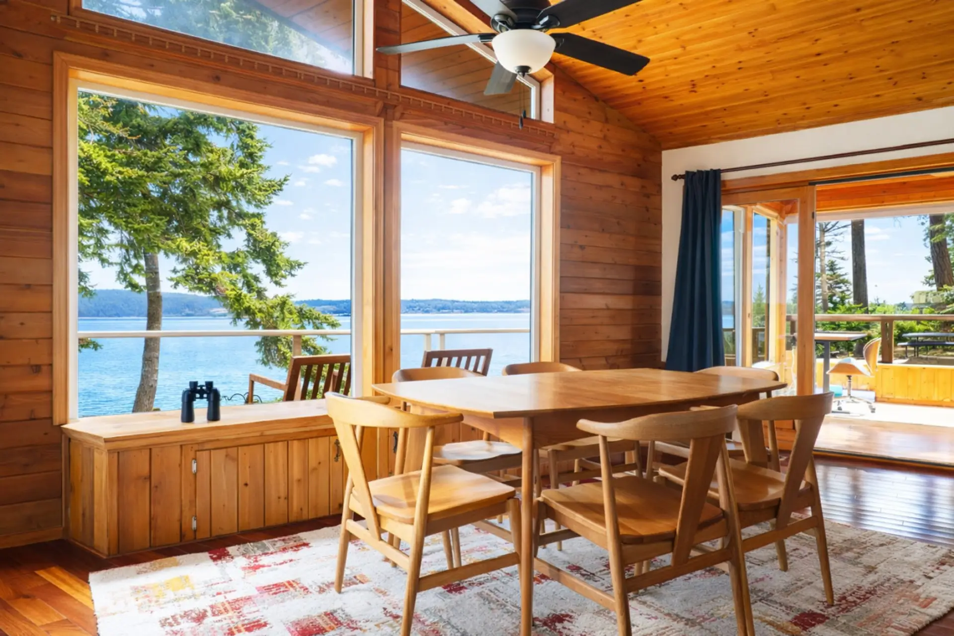 Dining Room: Sip coffee while soaking in stunning water views! Perfect for memorable meals.