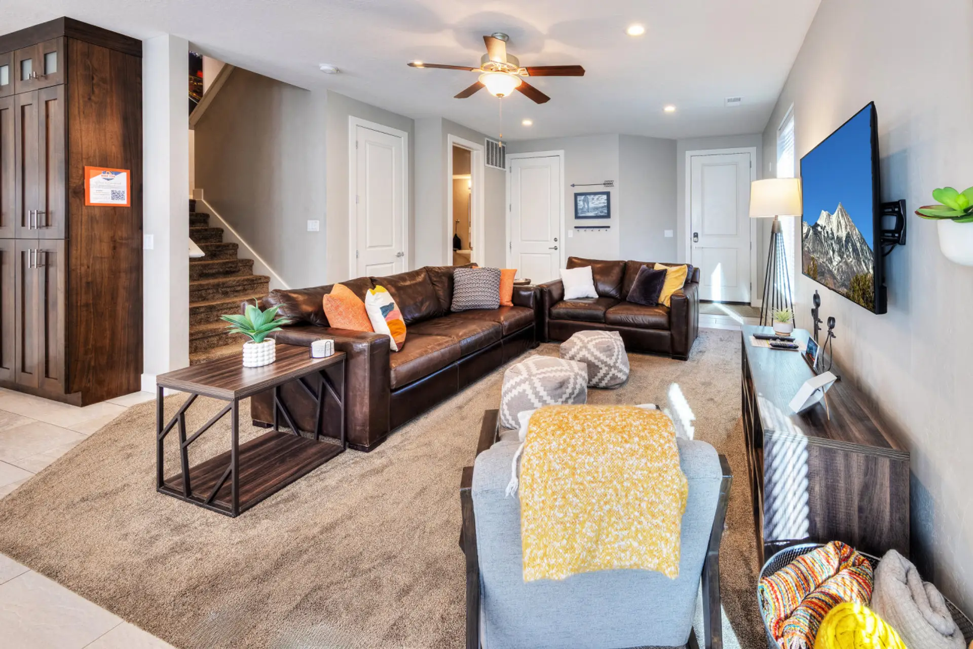 A welcoming space to gather, unwind, and reconnect—perfect for conversation, relaxing together, or planning the next day’s adventure.