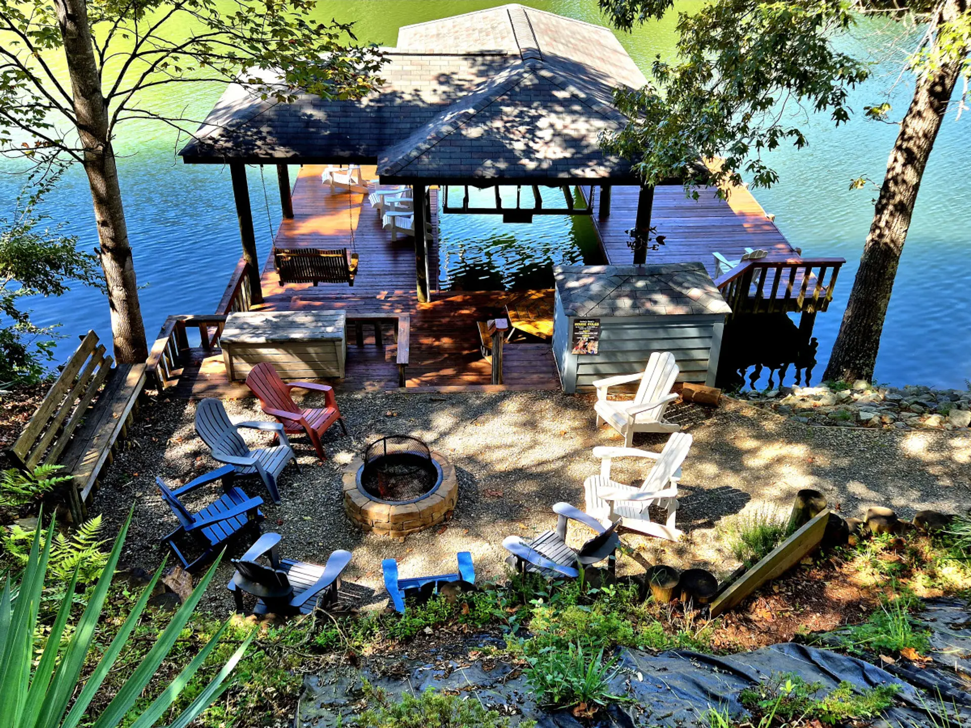 Gather around the fire pit for cozy evenings and warm conversations under the stars.