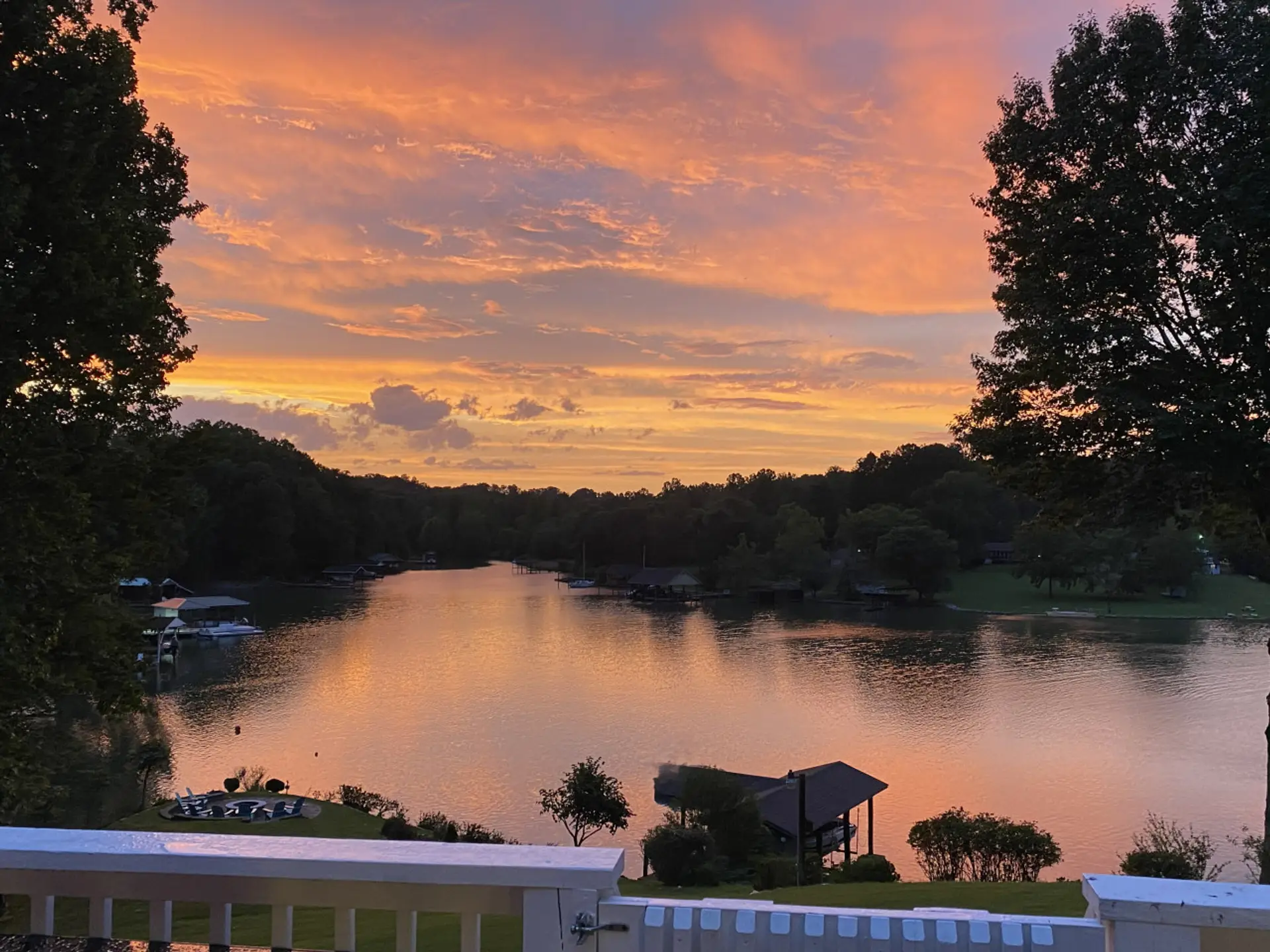 Enjoy gorgeous views over Smith Mountain Lake