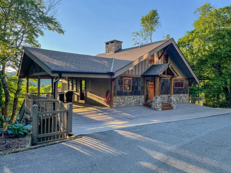 Legacy View Lodge, a spacious craftsman lodge exterior in Blowing Rock, NC