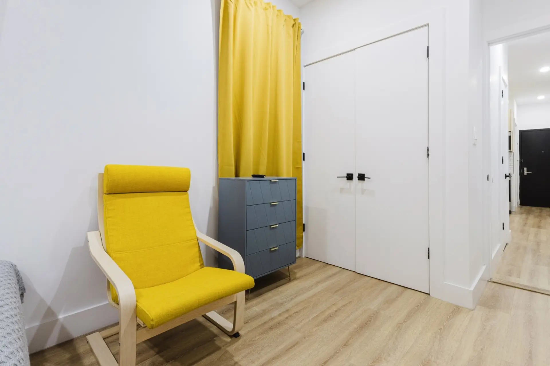 Chair and corrdor