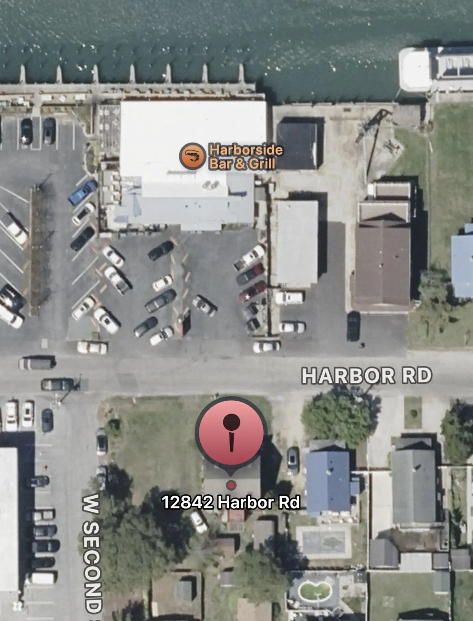 aerial of location