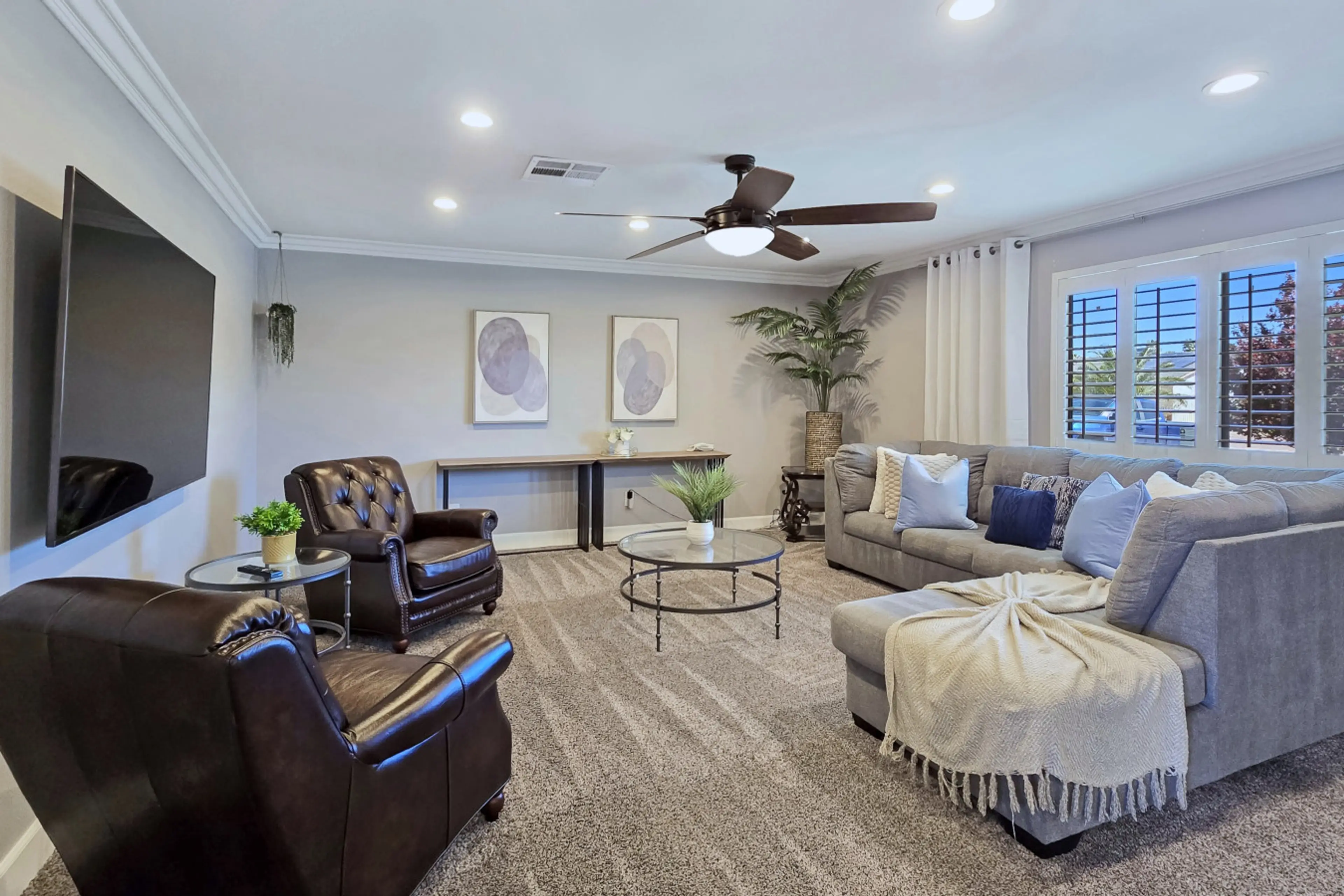 Spacious & Inviting Living Area