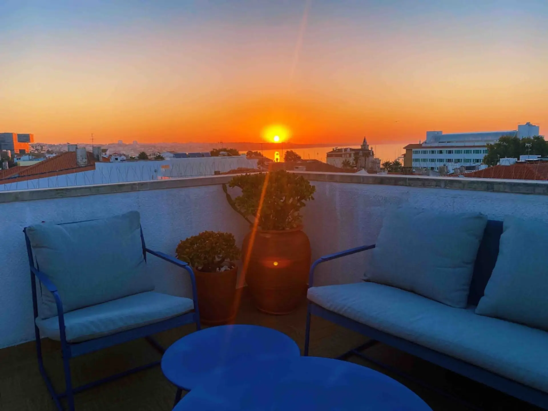 Sunrise View from Terrace