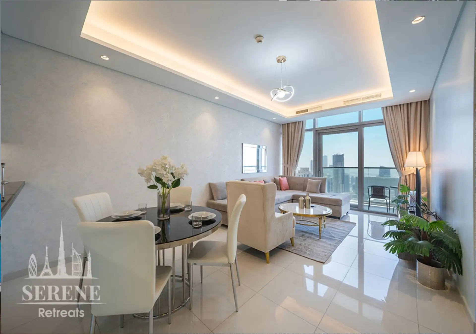 Photo of whole Living & Dining Area