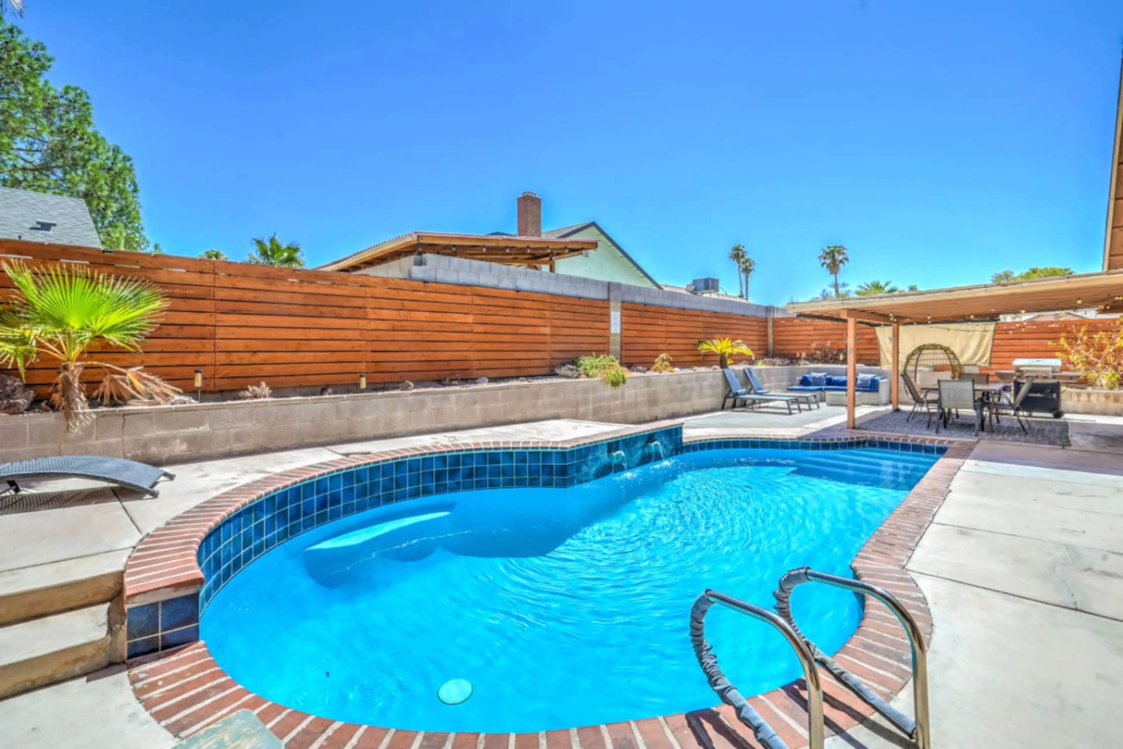 Sparkling Heated Pool