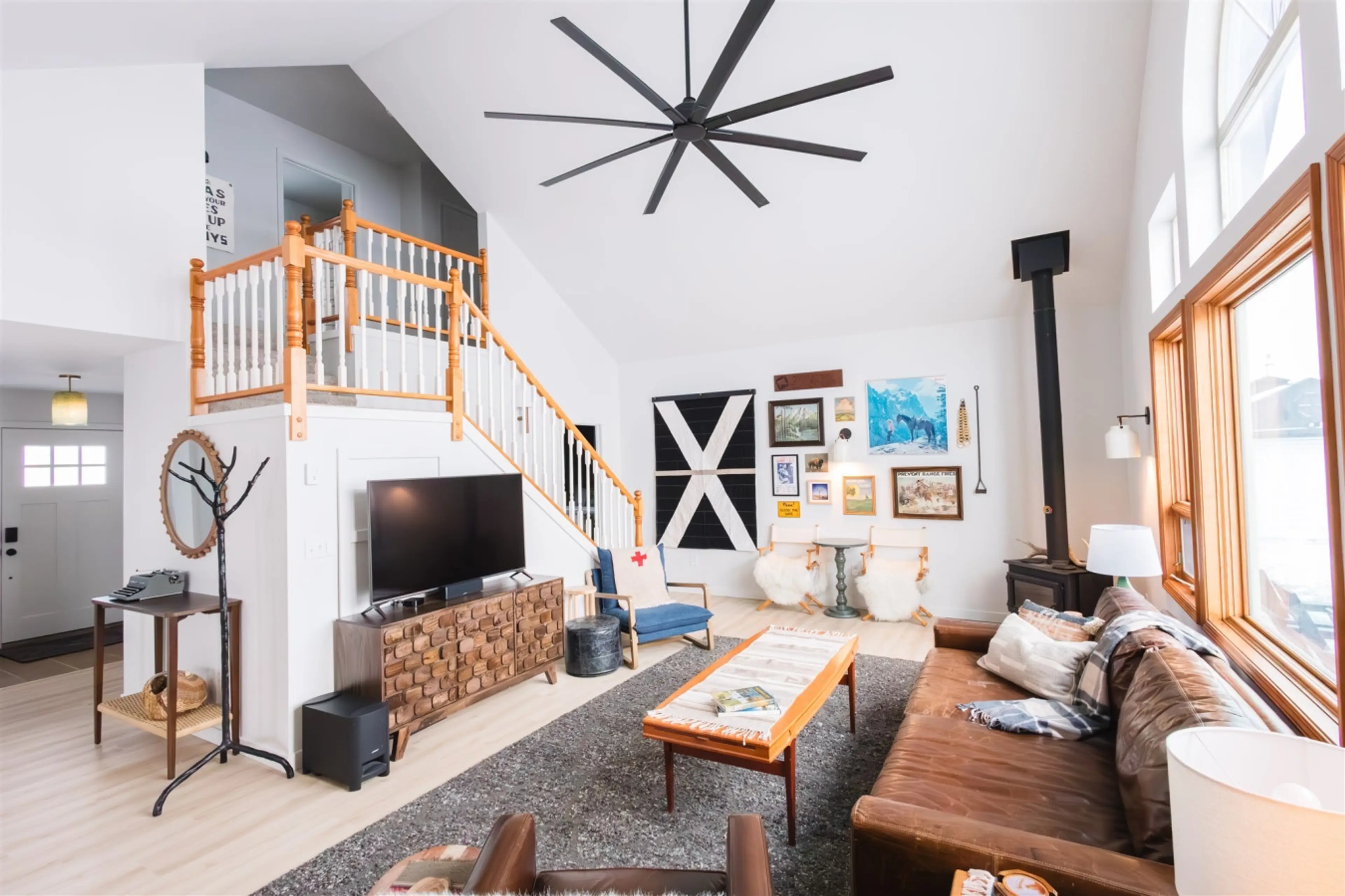 The spacious, open floor plan allows for you and yours to remain connected, even while in separate spaces.