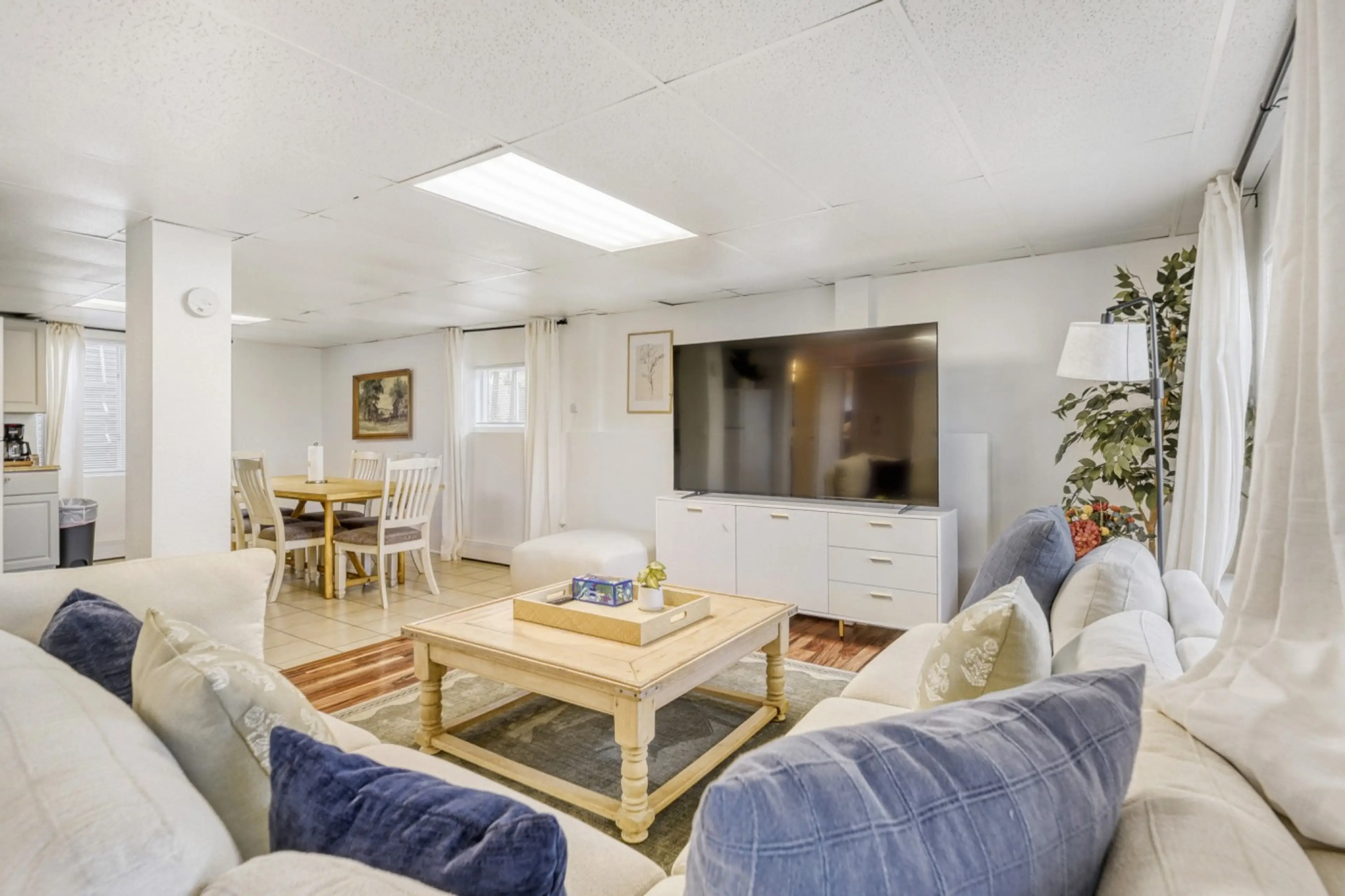 This is the perfect space to unwind after a long day exploring Denver
