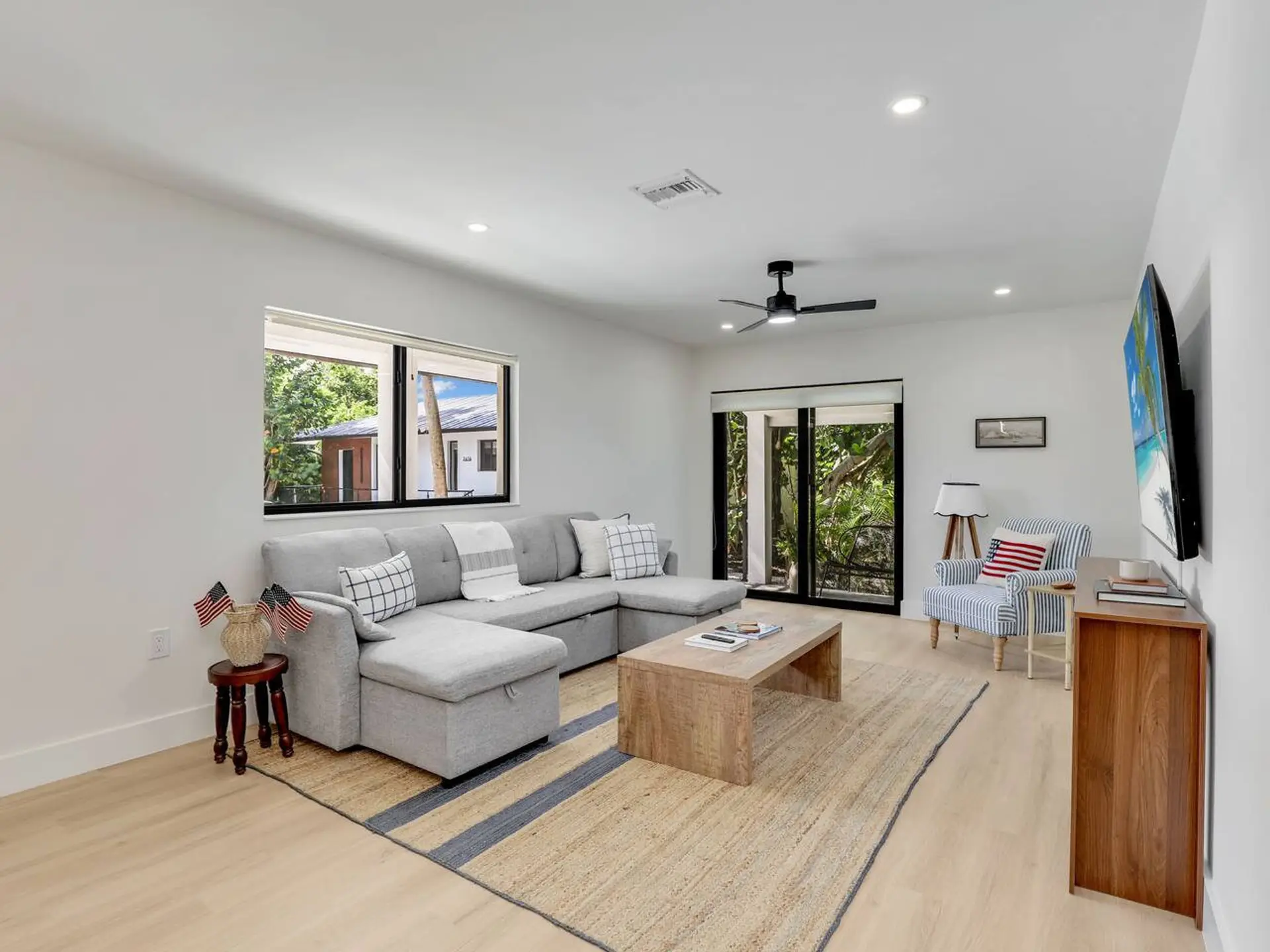 Living Room with Sofa Bed