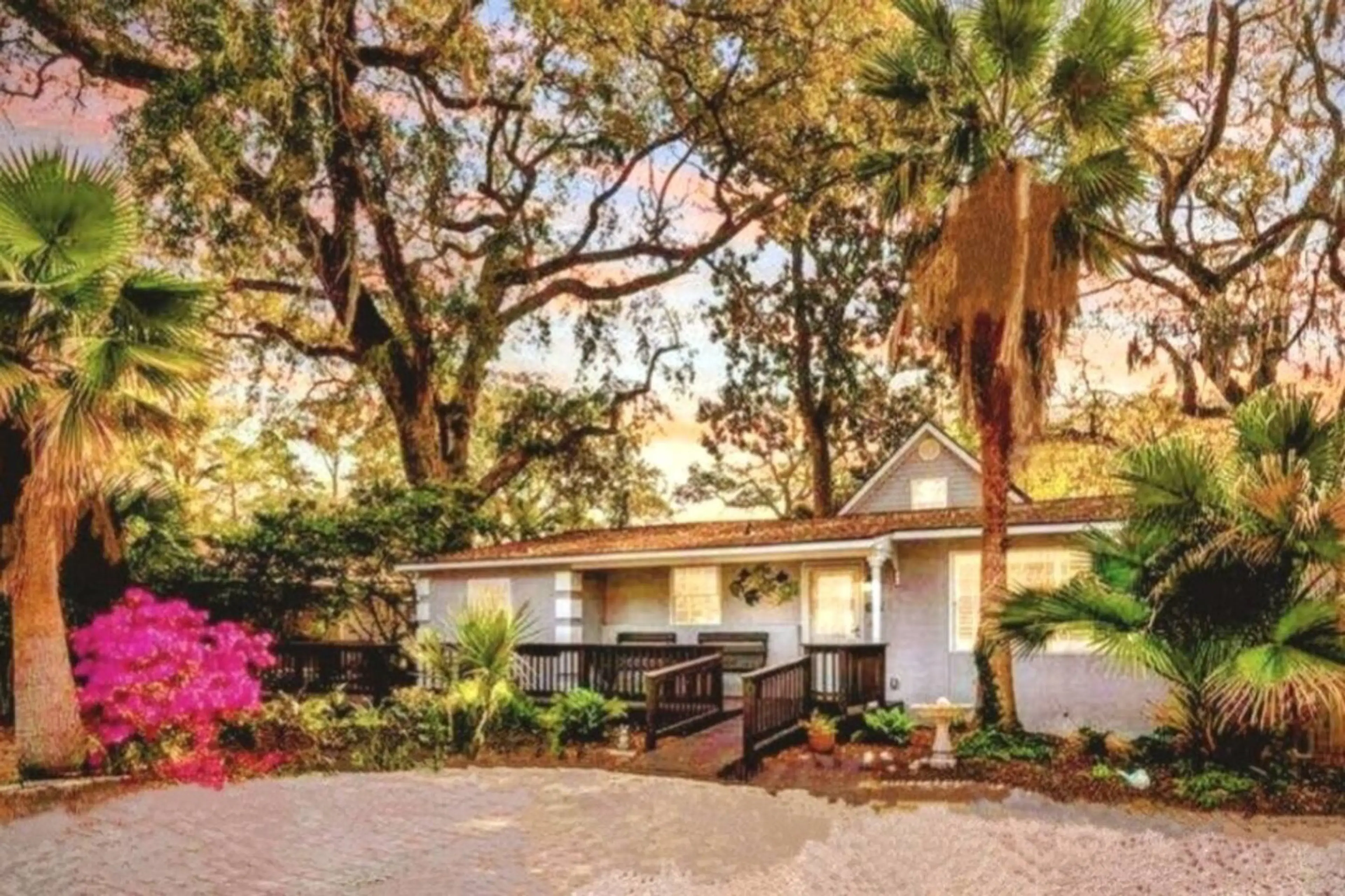 Magical sunsets at Woodford's Reserve