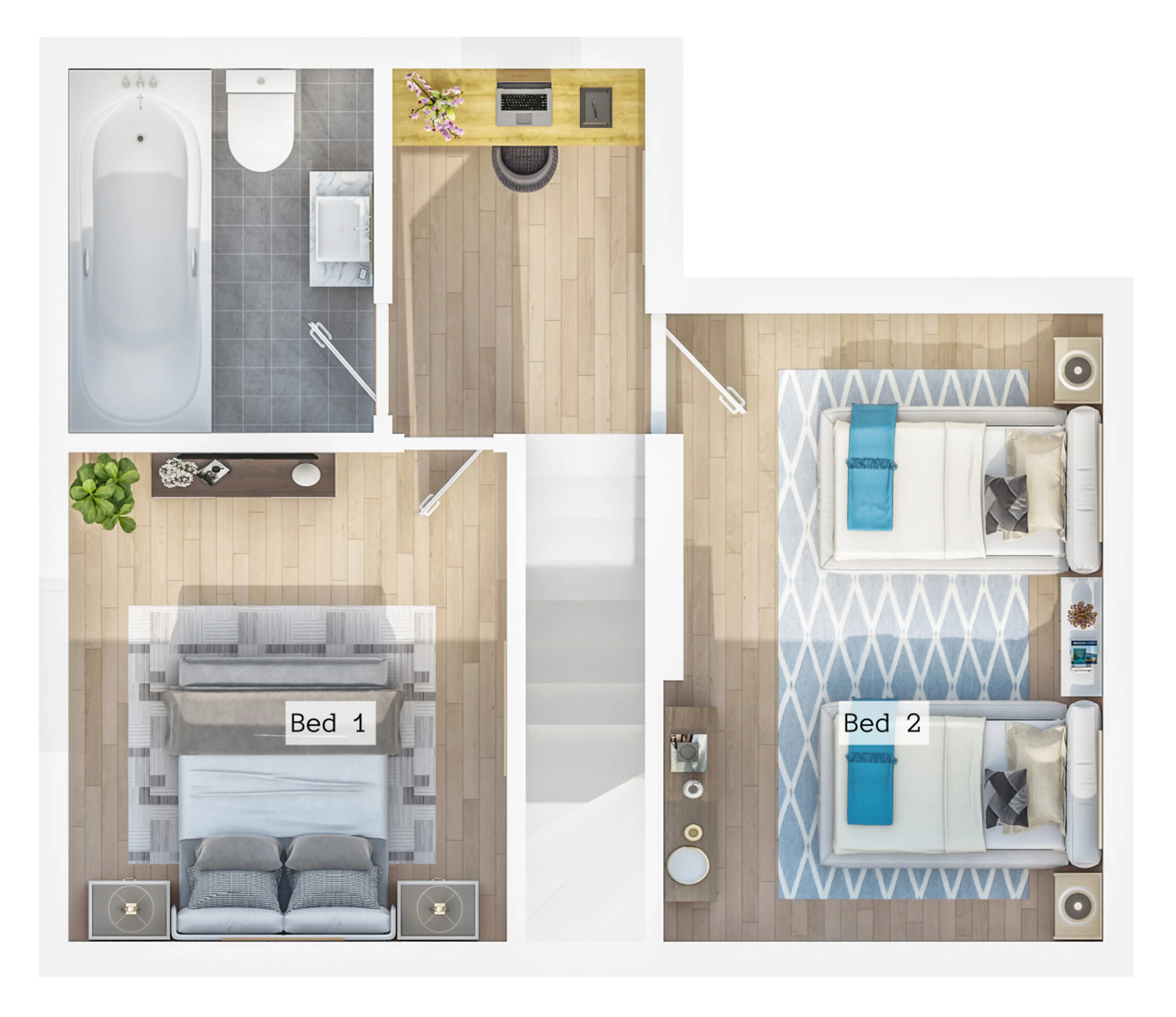 Birch Wood Lodge G/Floor Bed+Bath | EV Charger - Image 22