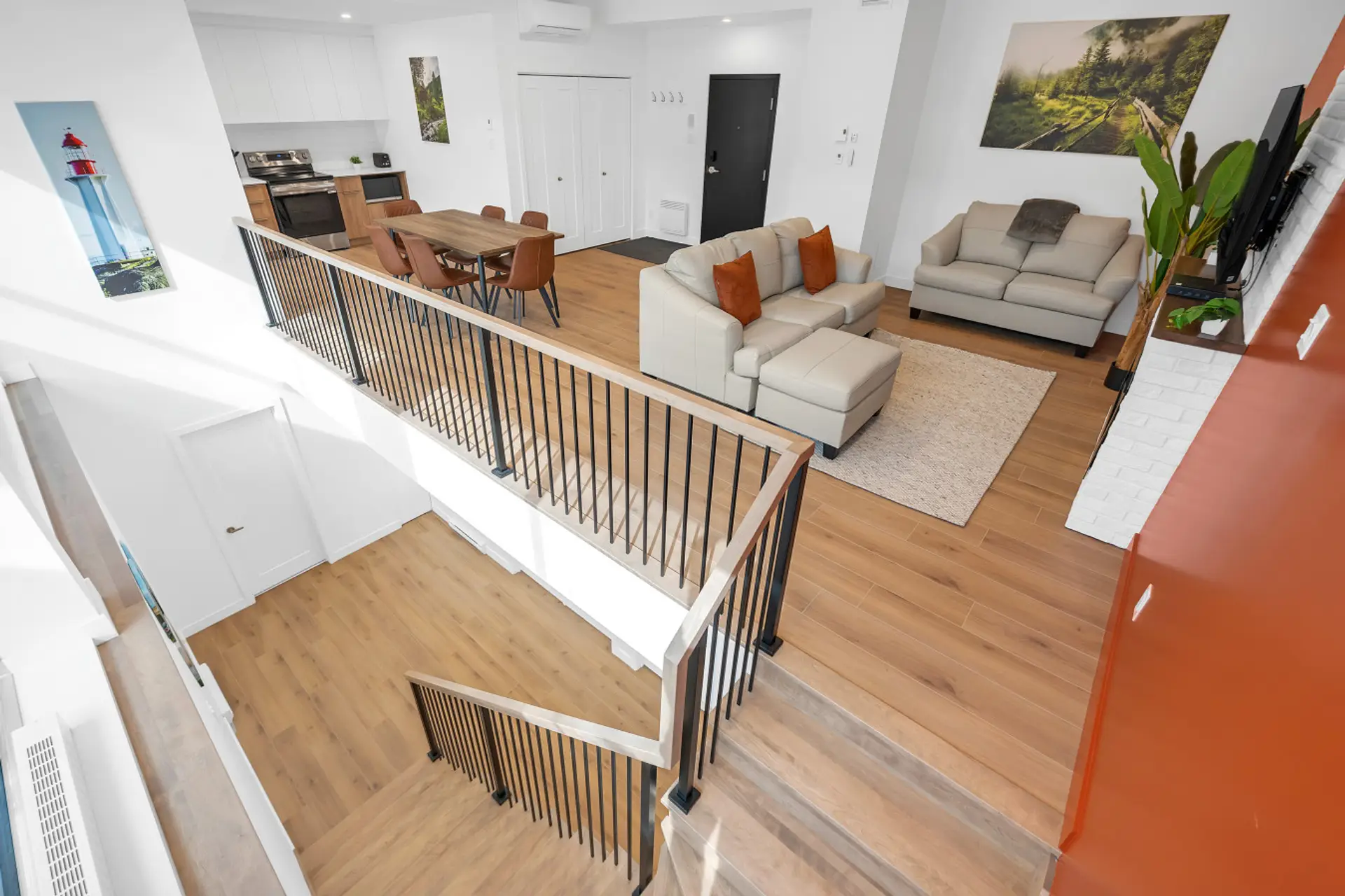 Appartement sur 2 étages
