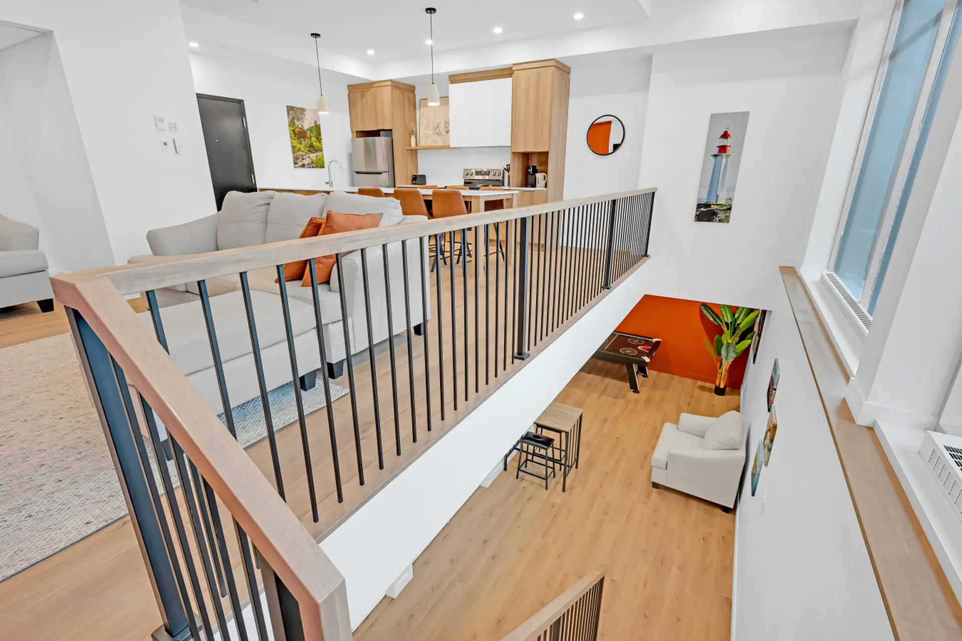Appartement sur 2 étages