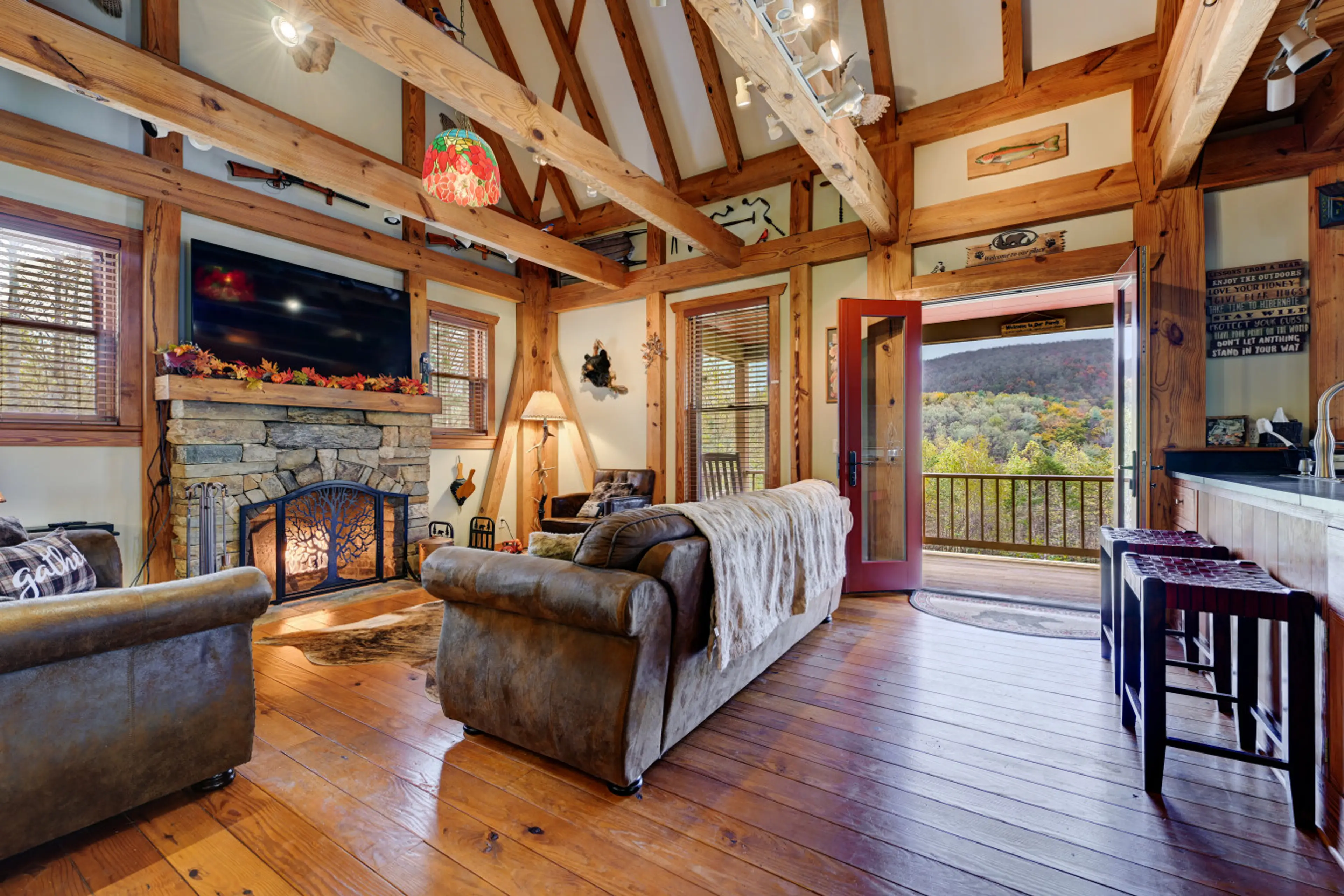 Inviting living room