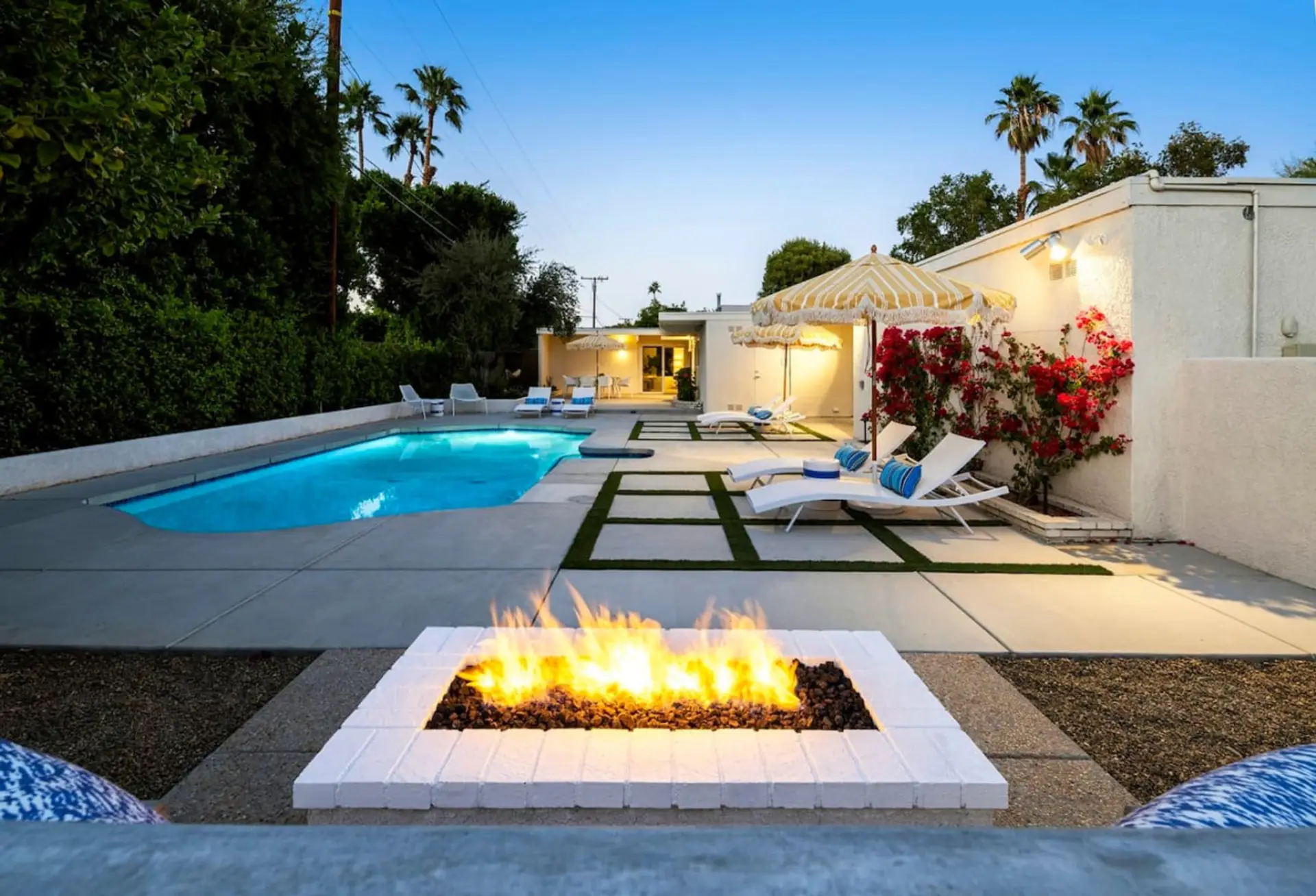 Swim, sip, and soak in the glow – the perfect blend of fire and water for ultimate relaxation.