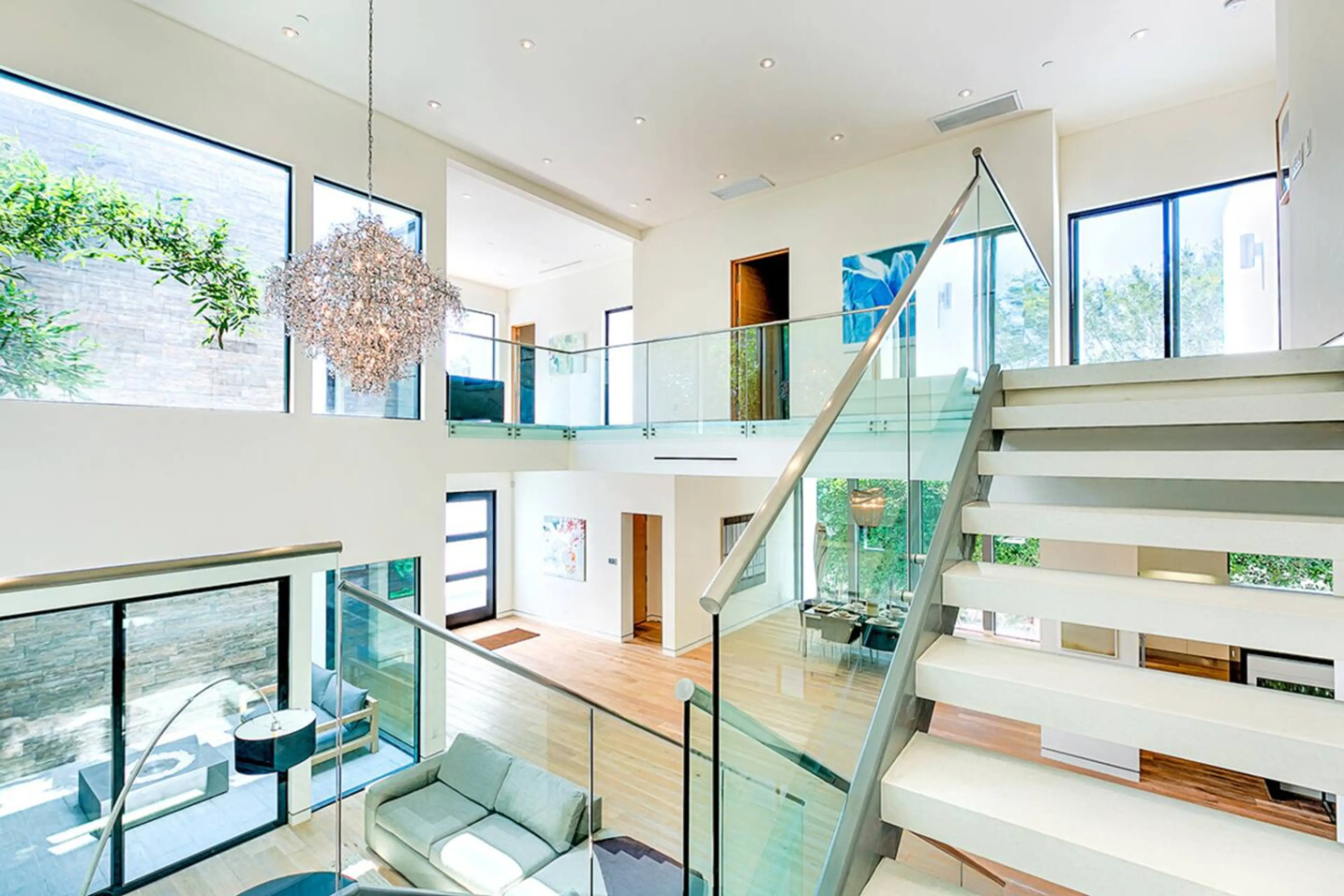 Expansive open layout designed to showcase the home’s scale, natural light, and effortless flow throughout.