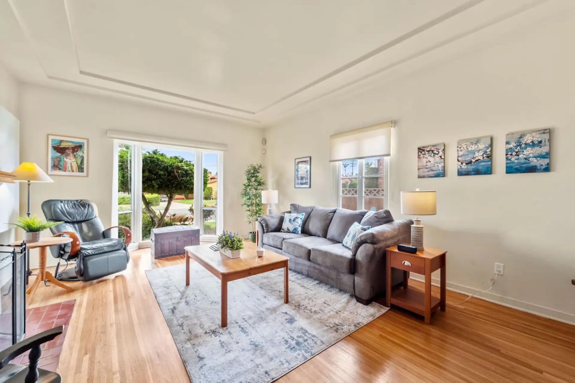 Inviting living area designed for comfort, with modern touches and warm natural light.