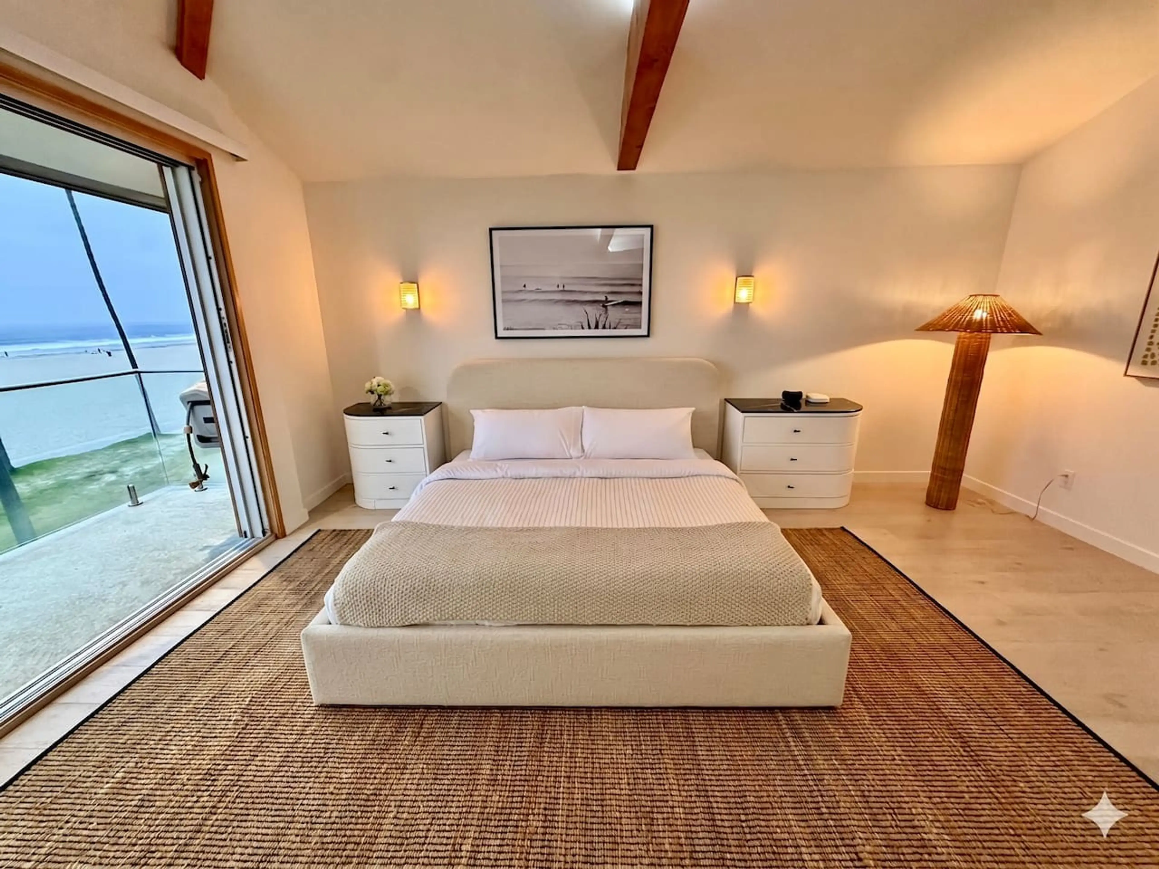 Spacious bedrooms with hotel-style comfort and natural light