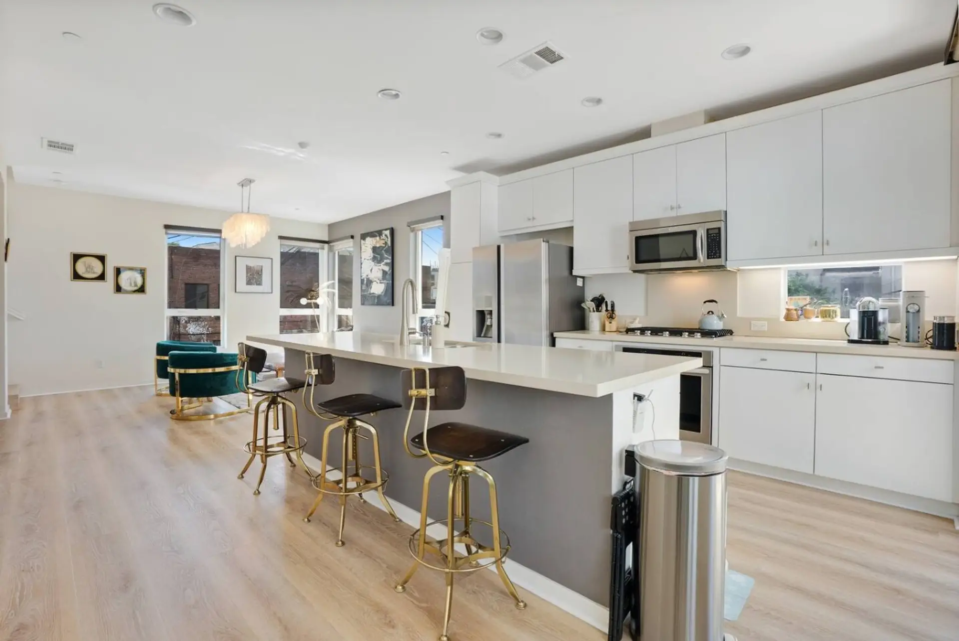 Fully equipped kitchen designed for everyday cooking and extended stays