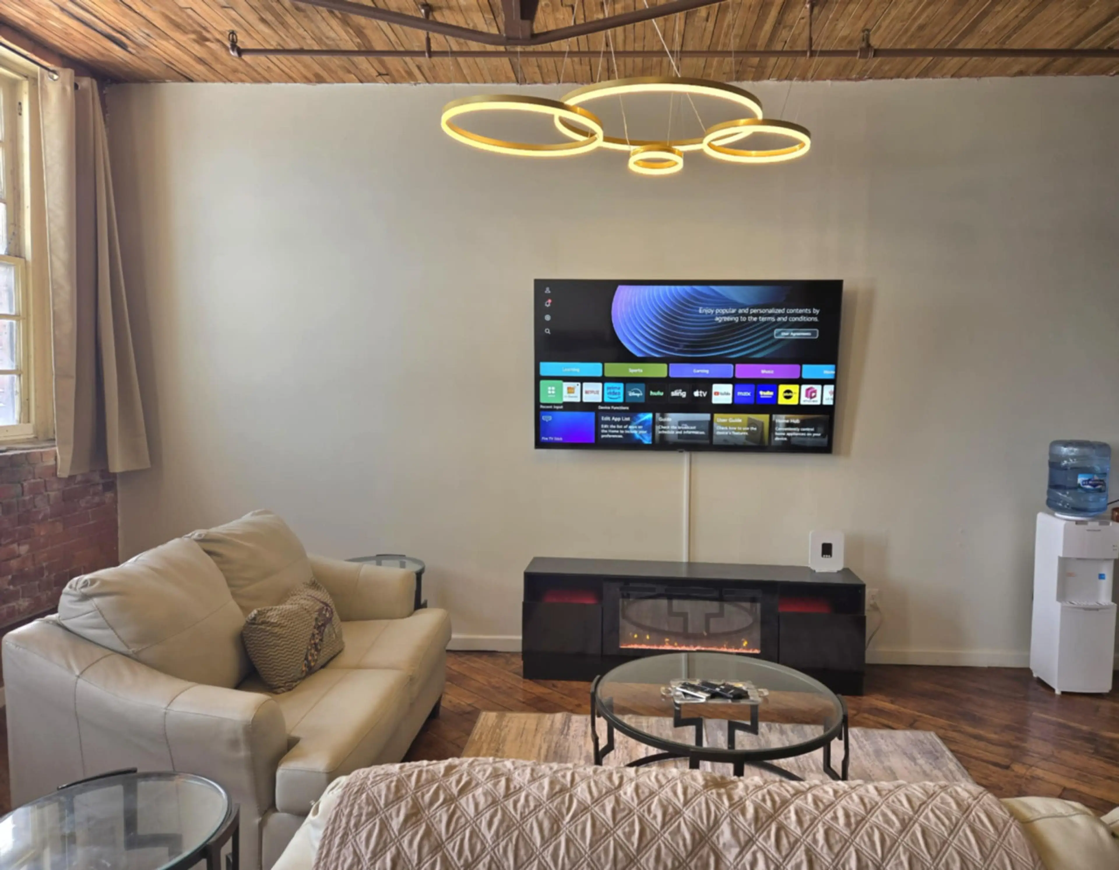 Living Room with TV