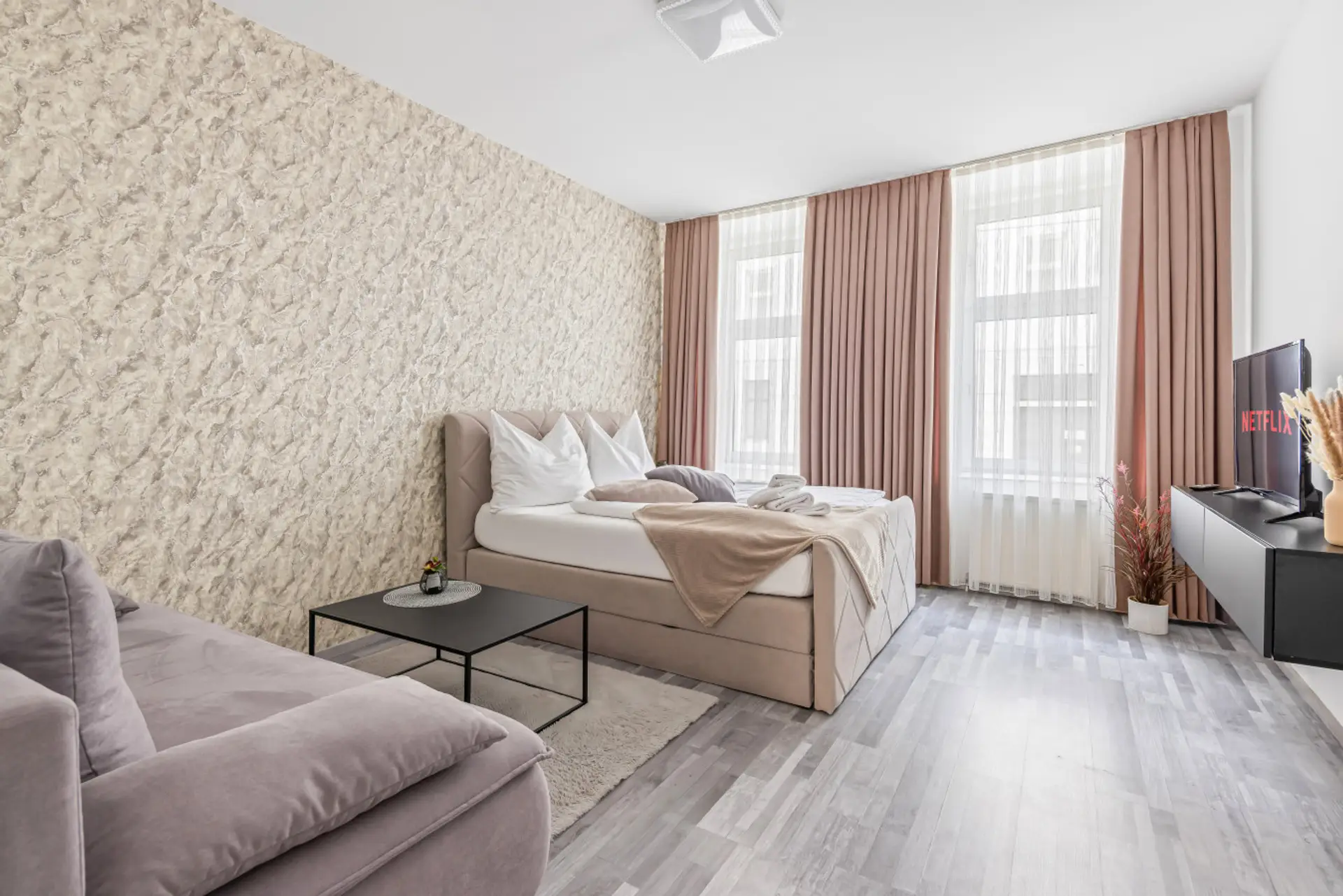 Private Terrace, Vienna Studio, Sleeps 4 | Crossa Homes