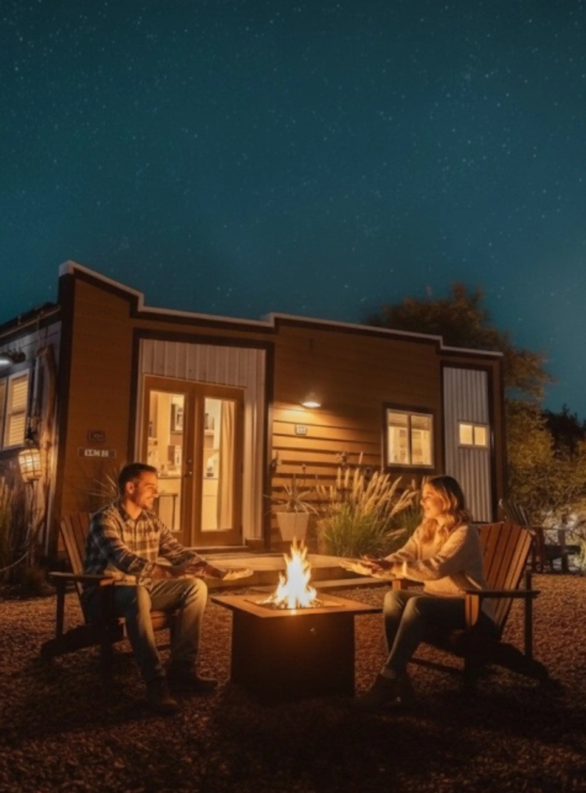 Cozy nights by the fire.