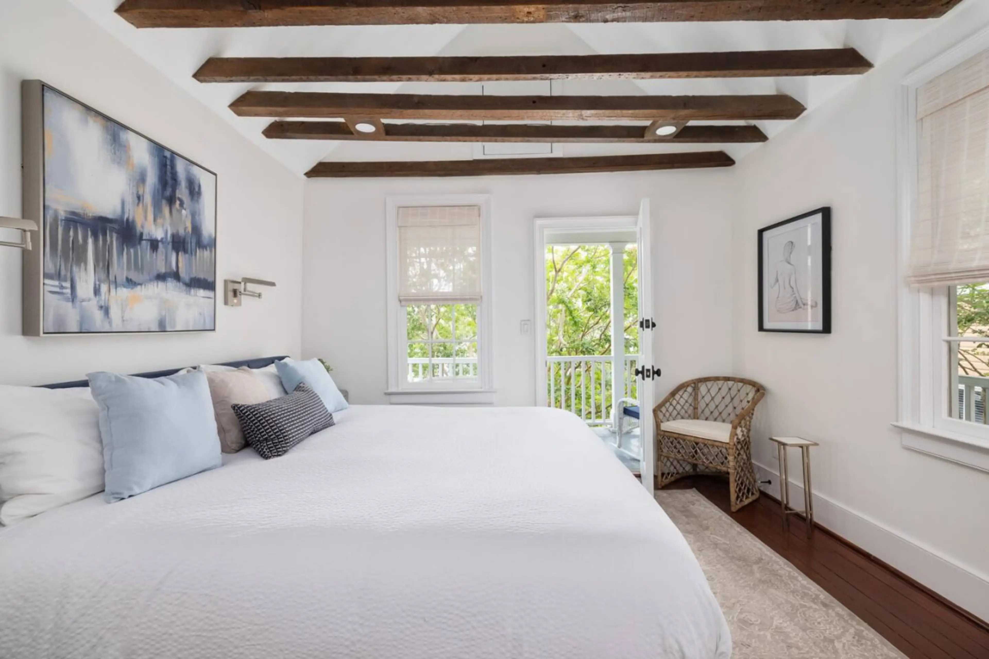 King Bedroom 1 Opens to Second Floor Private Porch