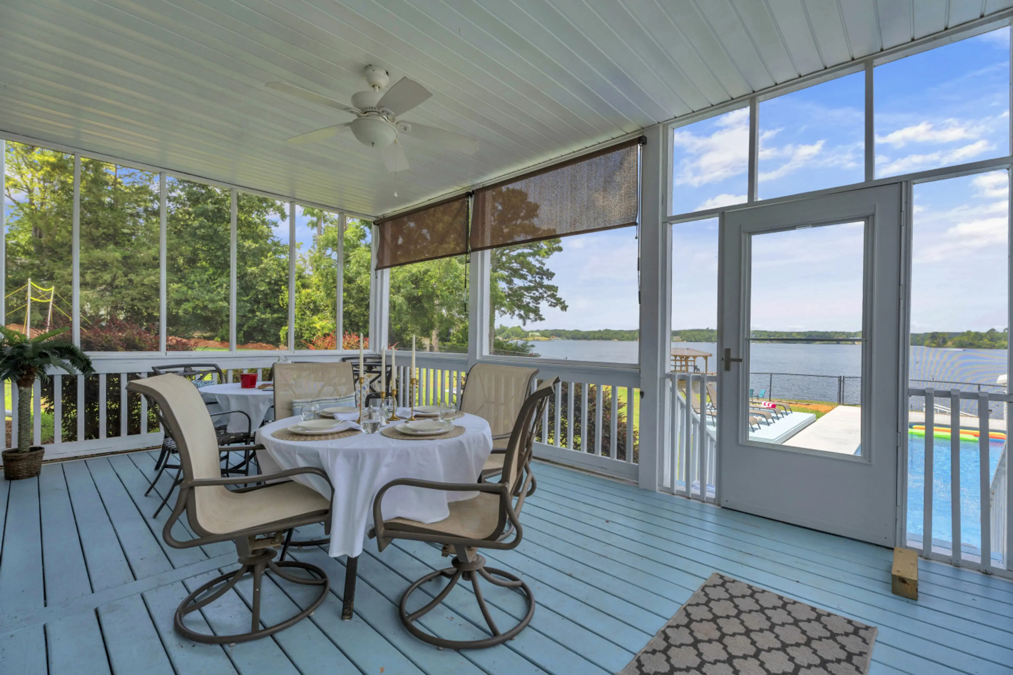 Lakeside Dining Area | Covered Seating