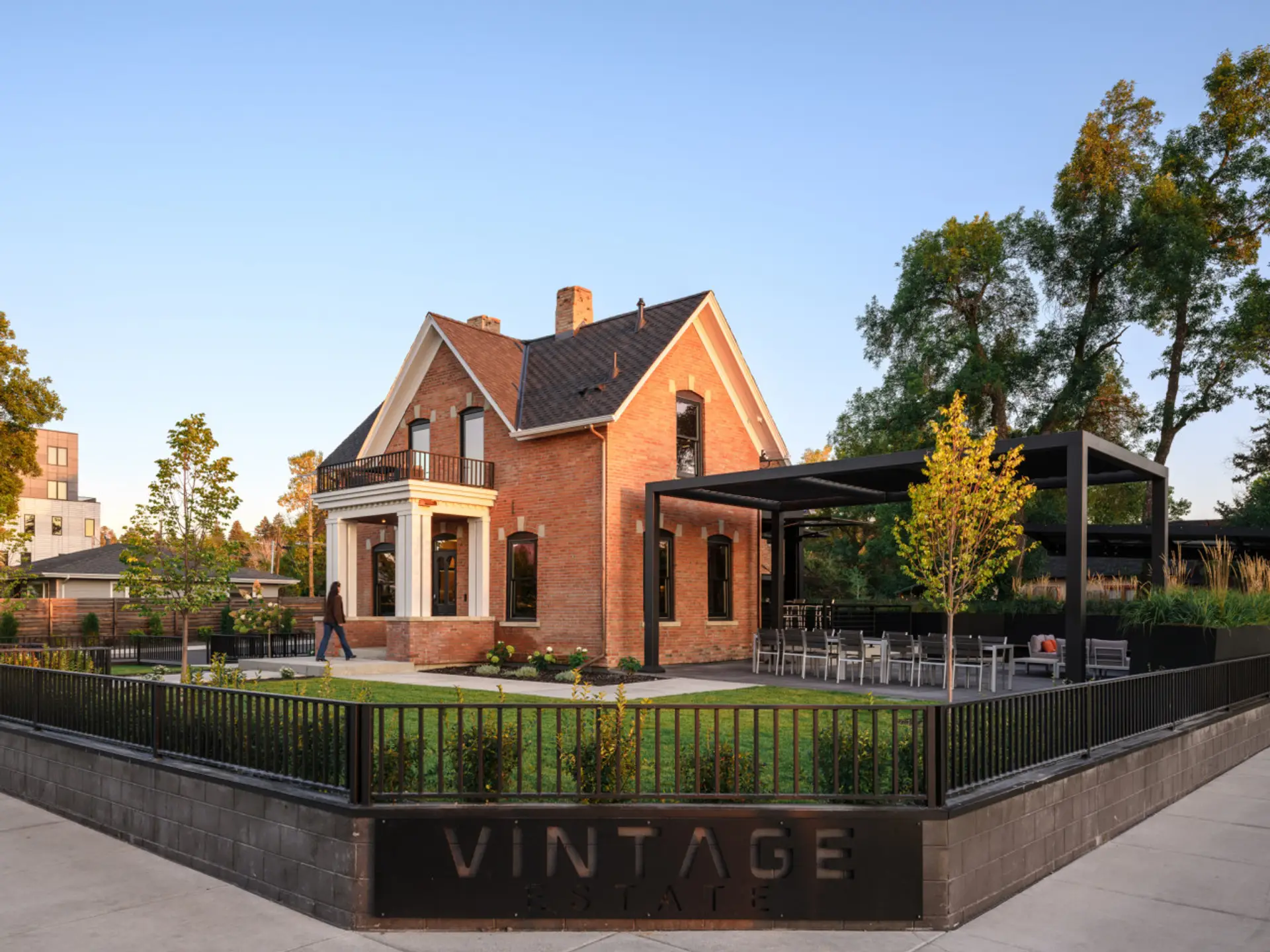 A landmark stay reimagined. This restored brick estate blends timeless architecture with refined modern design, offering a one-of-a-kind experience in downtown Bozeman.